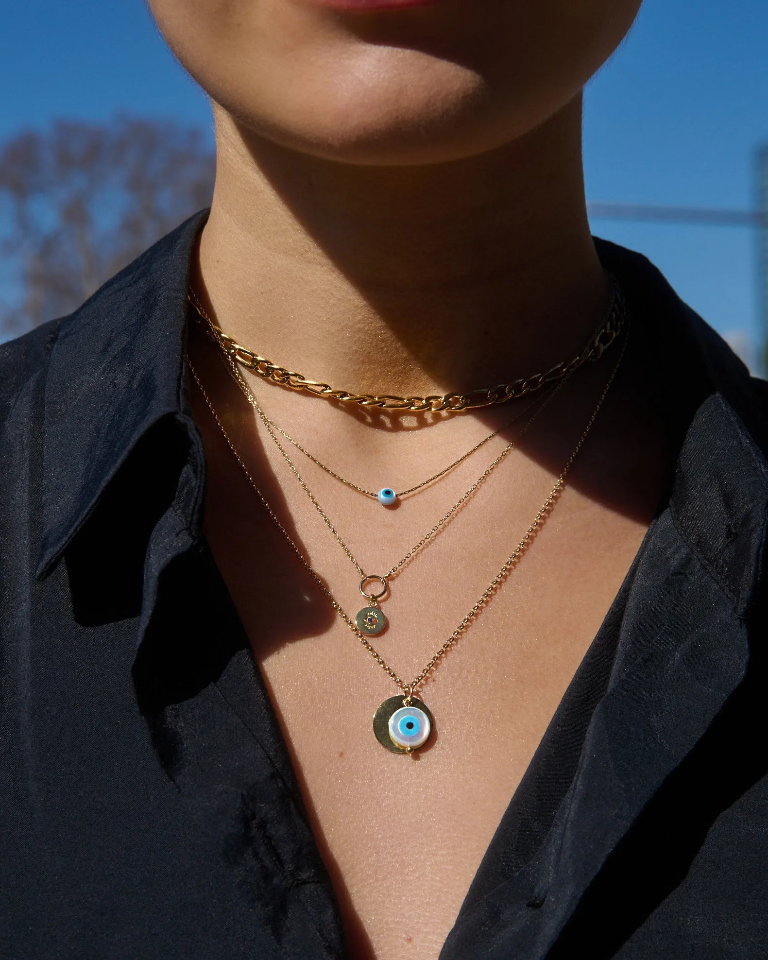 Eye On You Necklace sold by KOZAKH product image thumbnail 3