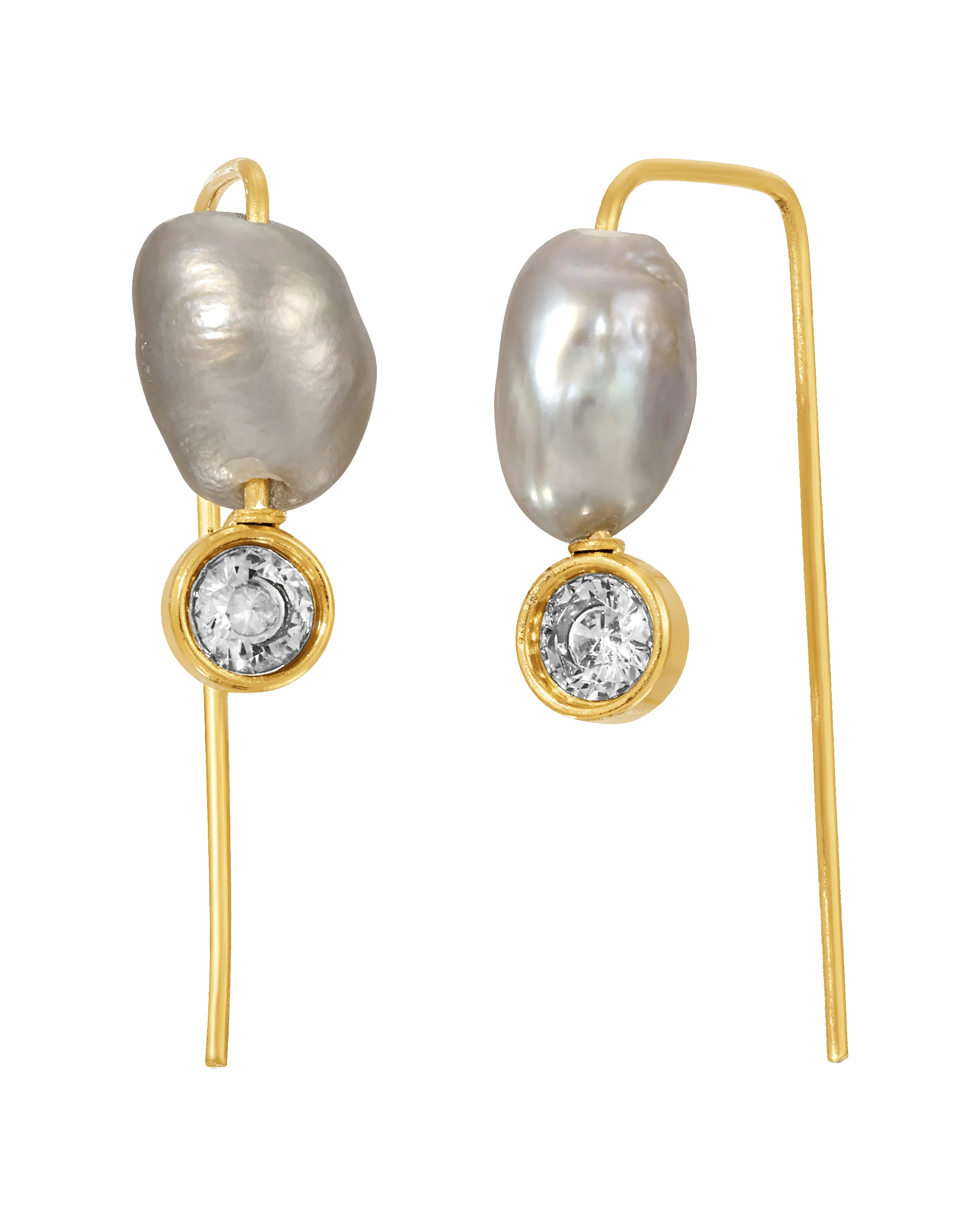 Grey Pearl Stud sold by KOZAKH