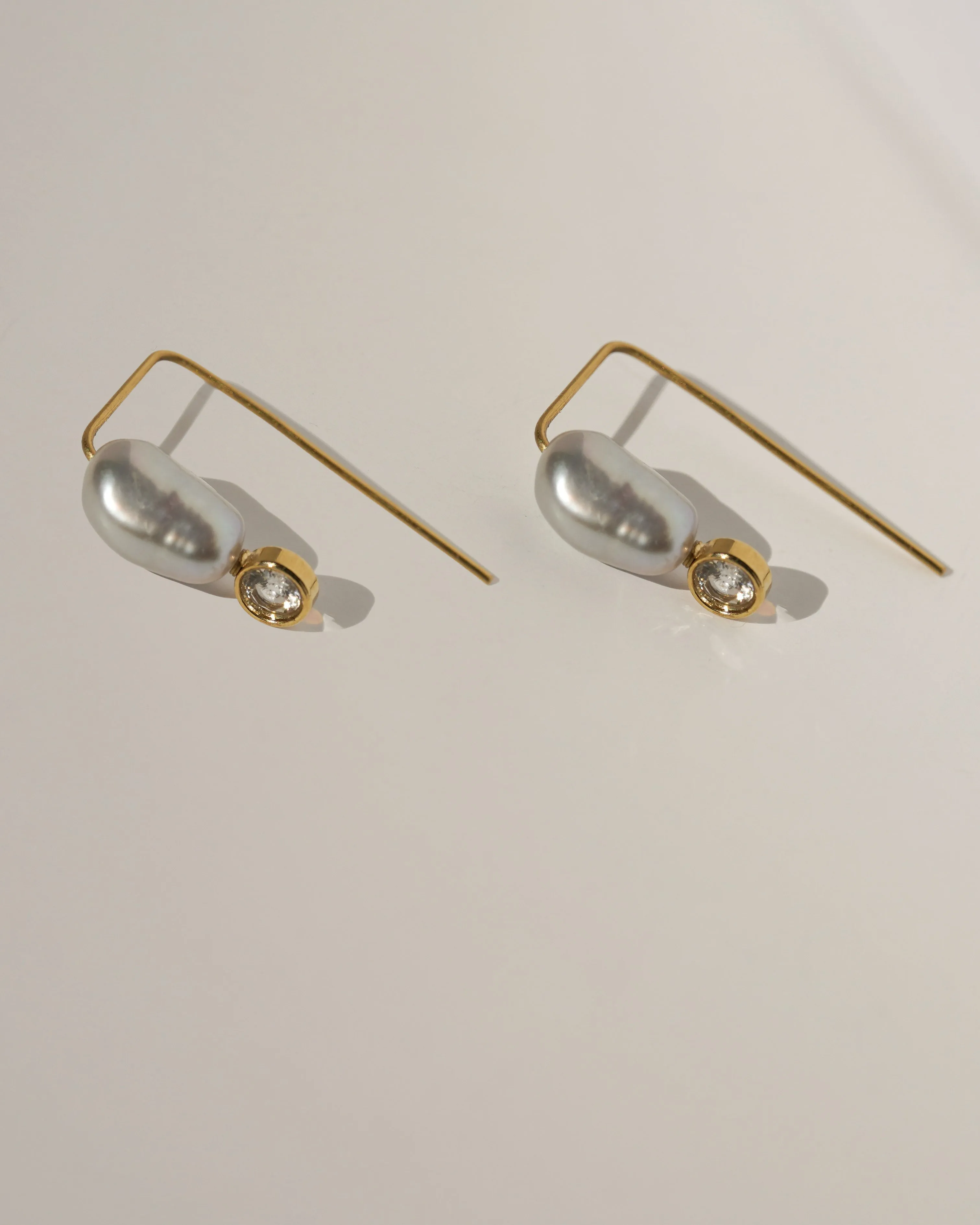 Grey Pearl Stud sold by KOZAKH product image thumbnail 3