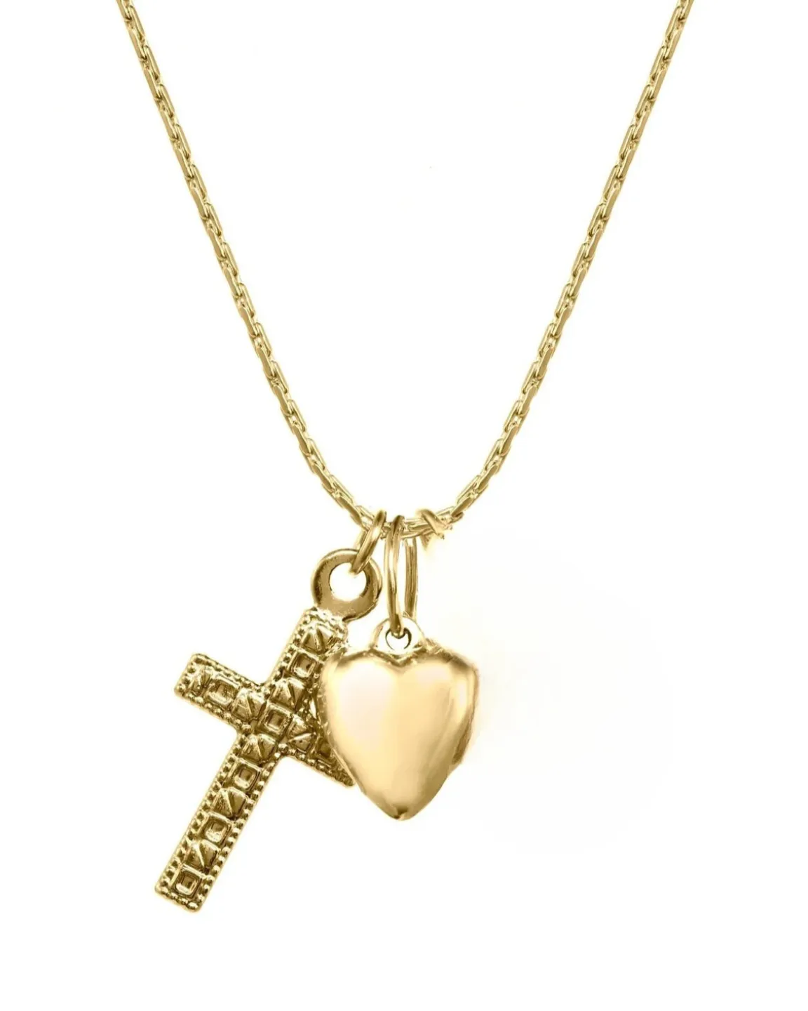 Custom Domingo Necklace (Heart & Cross Only) sold by KOZAKH