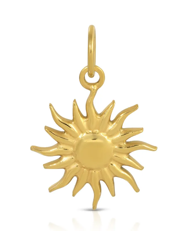 Flaming Sun Charm sold by KOZAKH