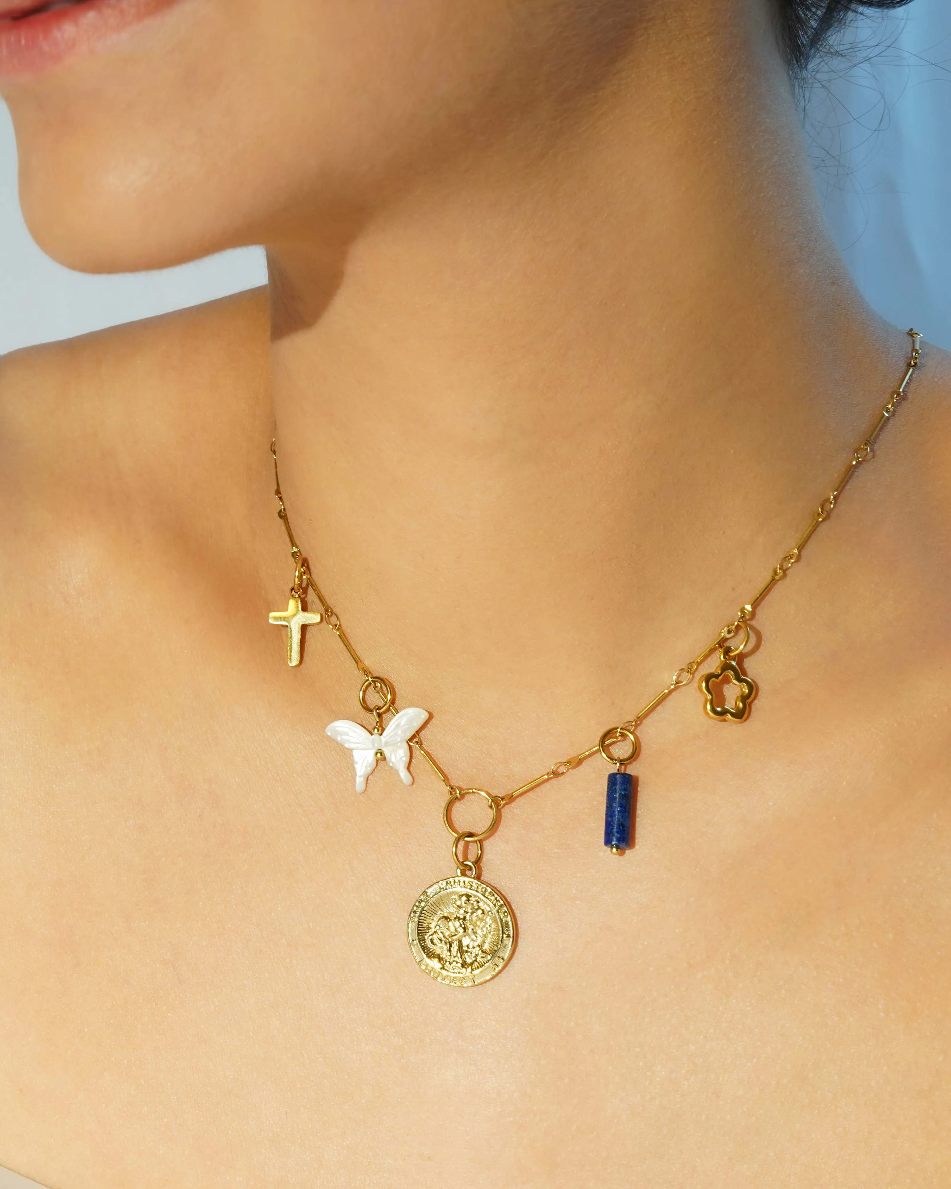 Charm Necklace | Barra Charmer Chain sold by KOZAKH product image thumbnail 3