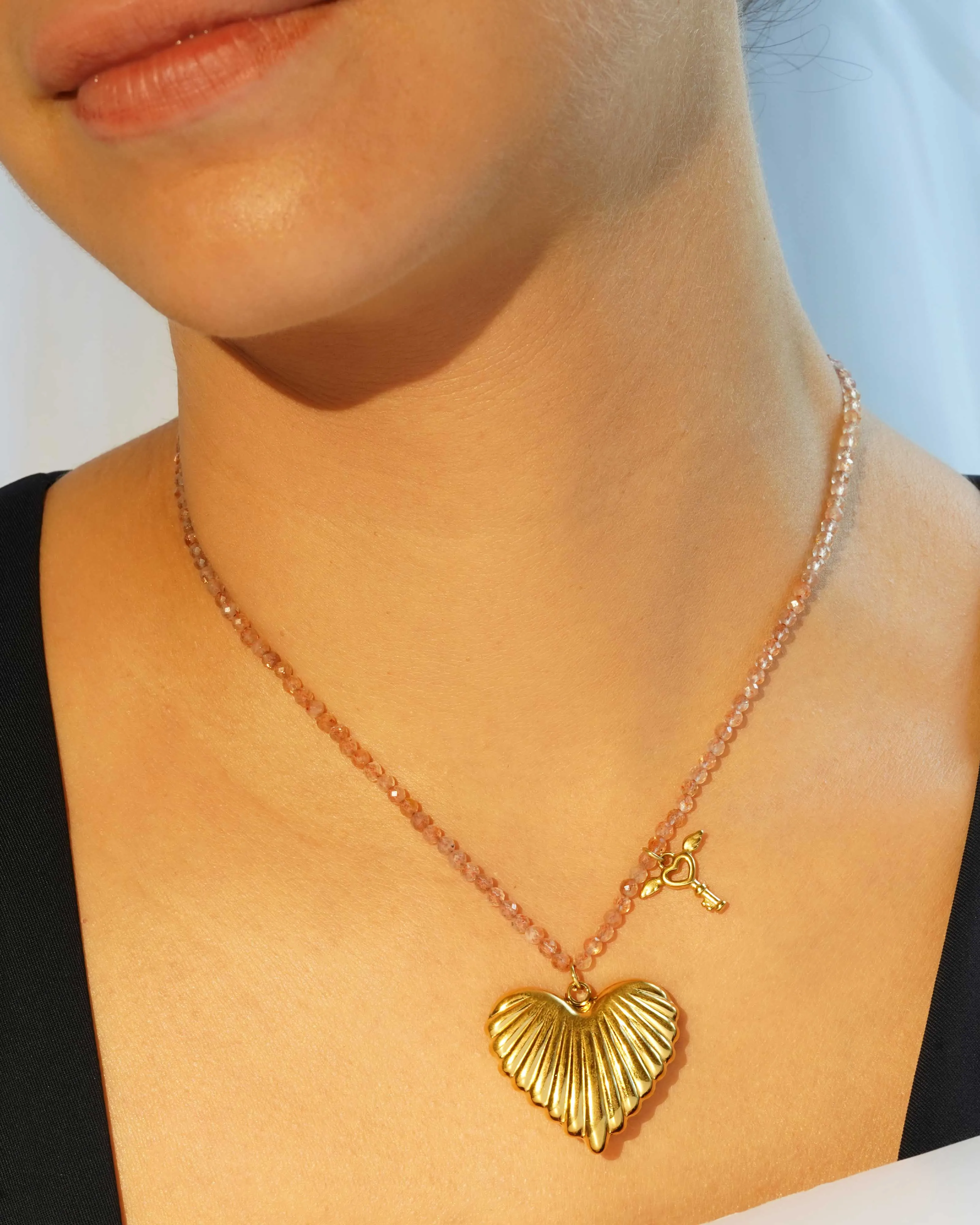 Charm Necklace | Topaz Strand sold by KOZAKH product image thumbnail 4