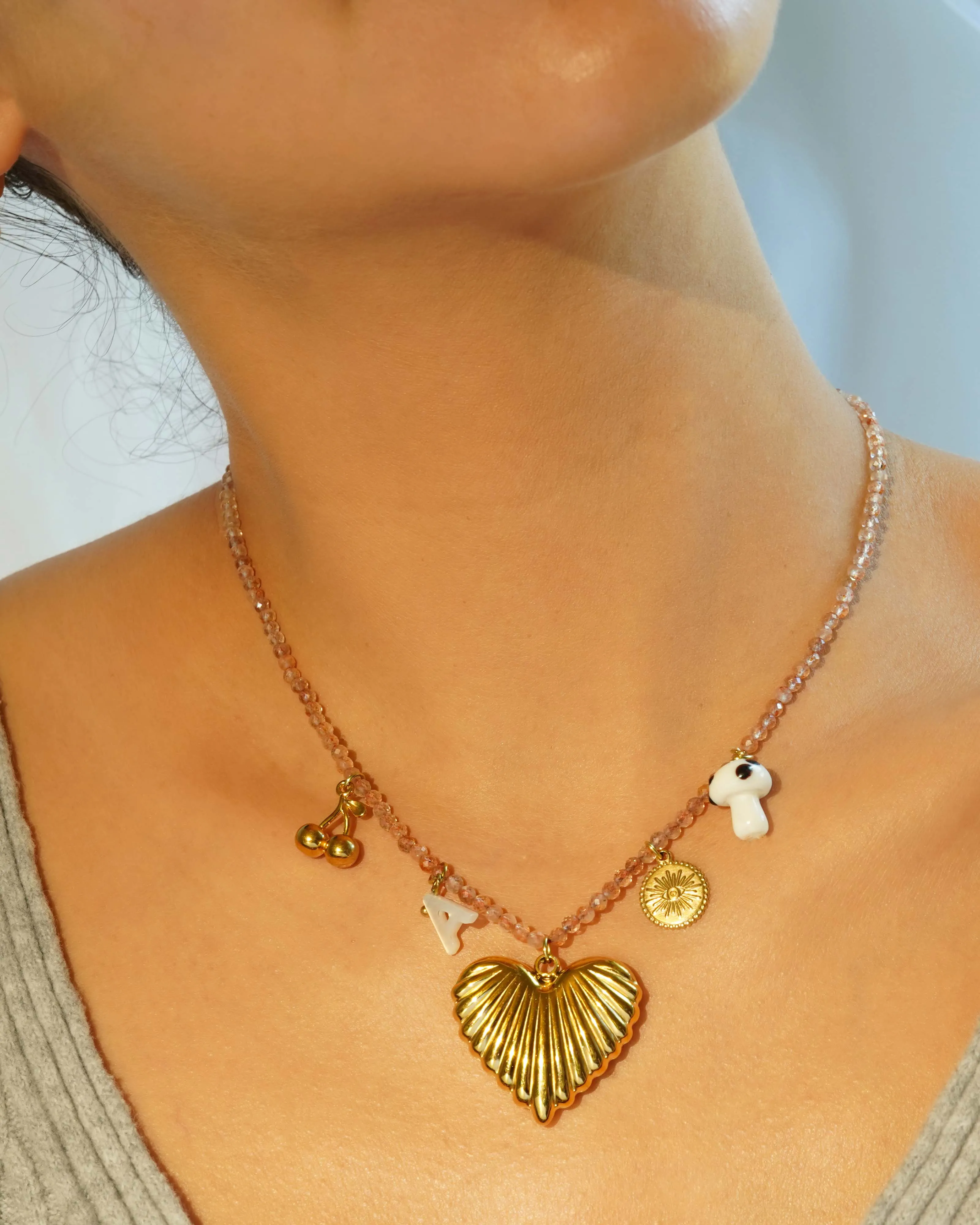 Charm Necklace | Topaz Strand sold by KOZAKH product image thumbnail 2