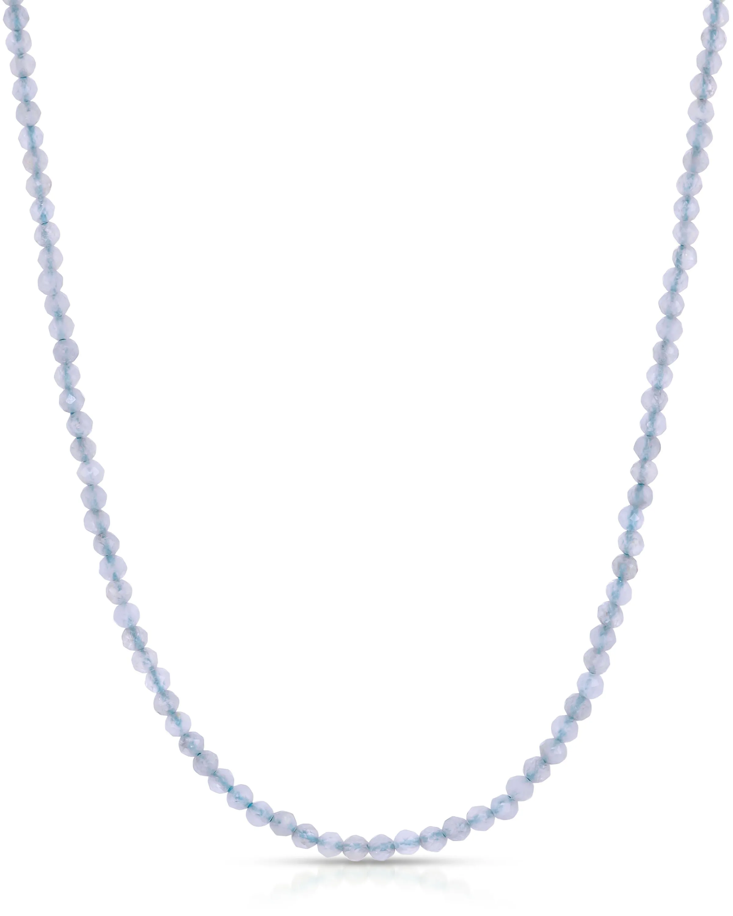 Charm Necklace | Aquamarine Strand sold by KOZAKH
