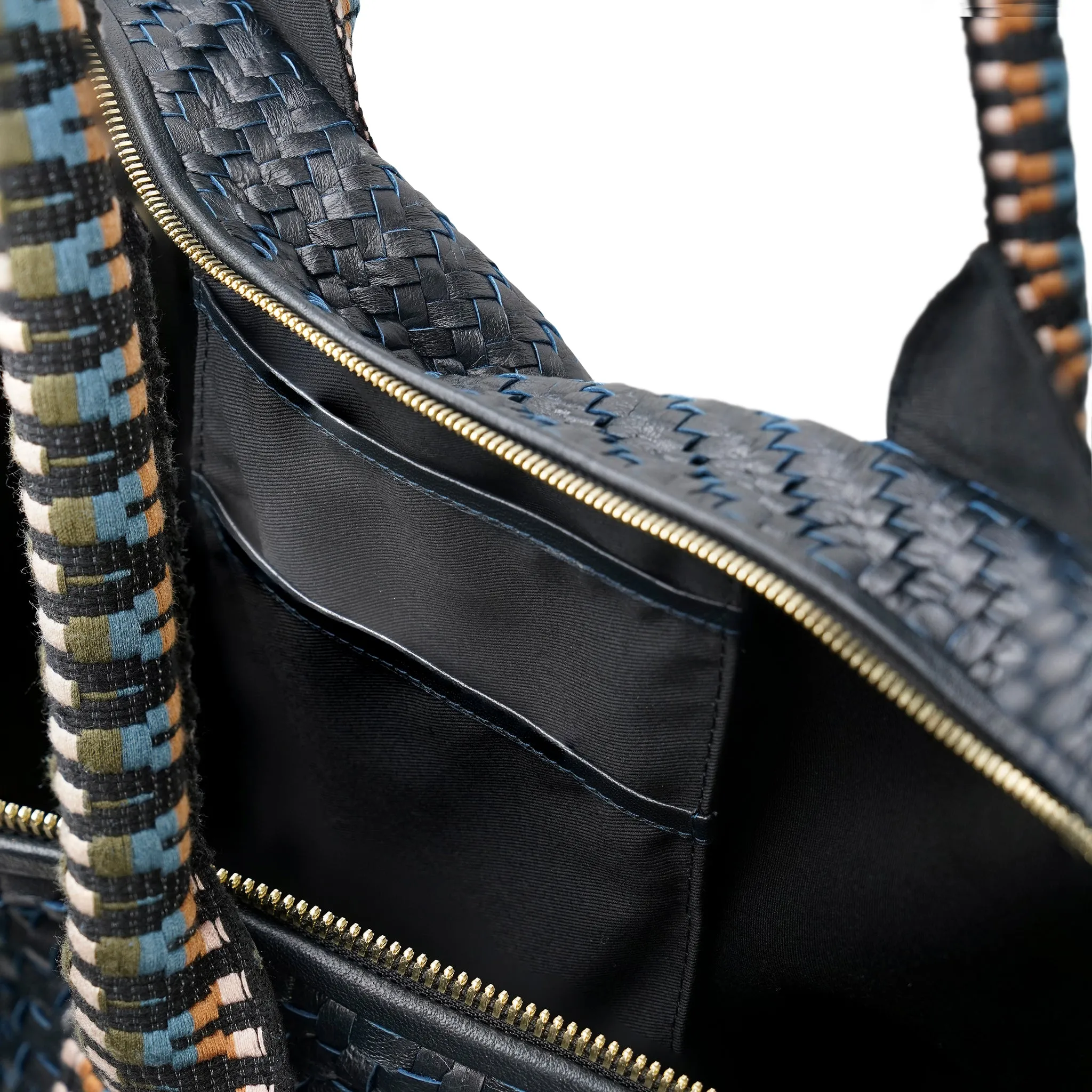 Saroka Leather Weekender Bag – Midnight sold by Stelar product image thumbnail 3