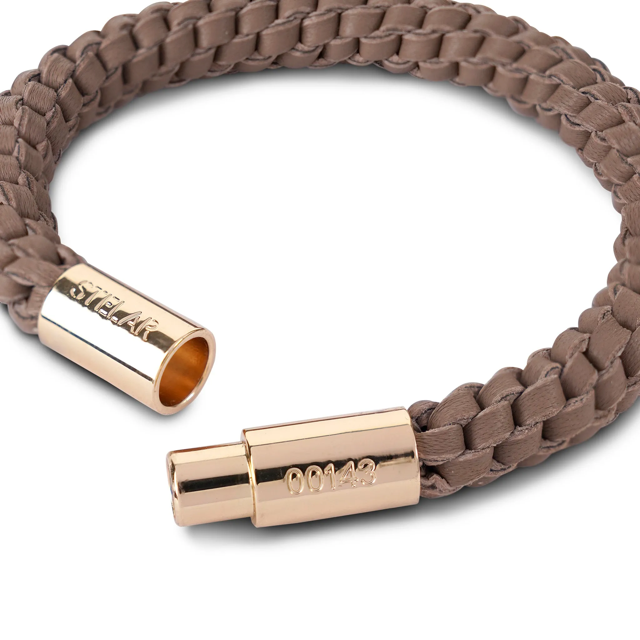 Teman Mid Woven Leather Bracelet sold by Stelar product image thumbnail 3