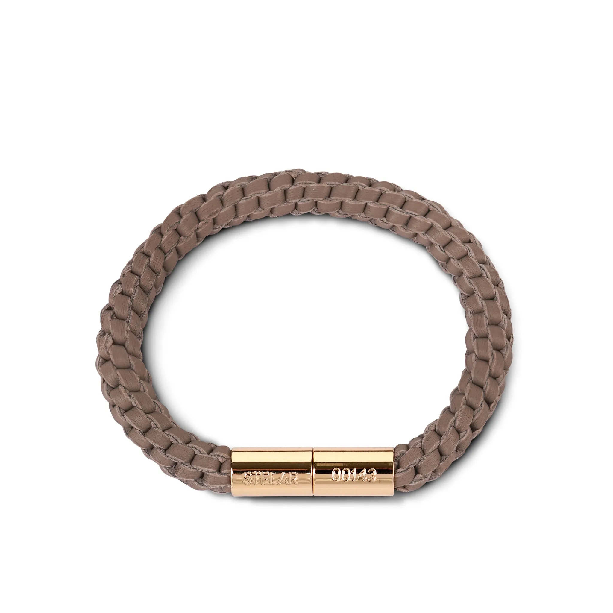 Teman Mid Woven Leather Bracelet sold by Stelar product image thumbnail 2