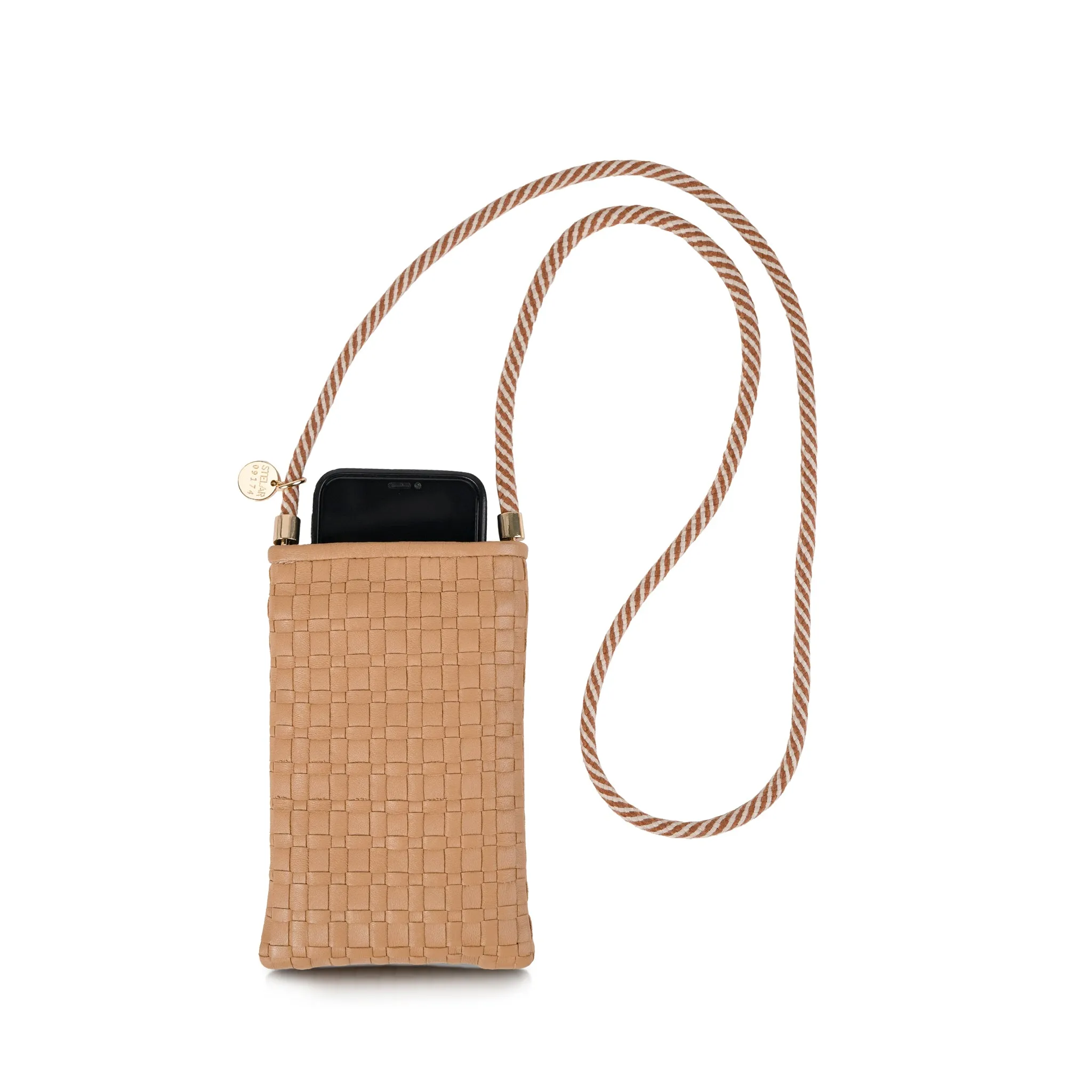 Berawa Crossbody Phone Pouch – Camel sold by Stelar product image thumbnail 3