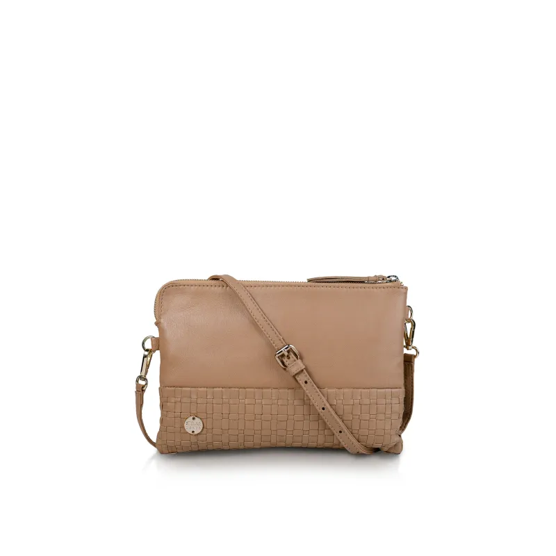Palasari Leather Crossbody Pouch sold by Stelar