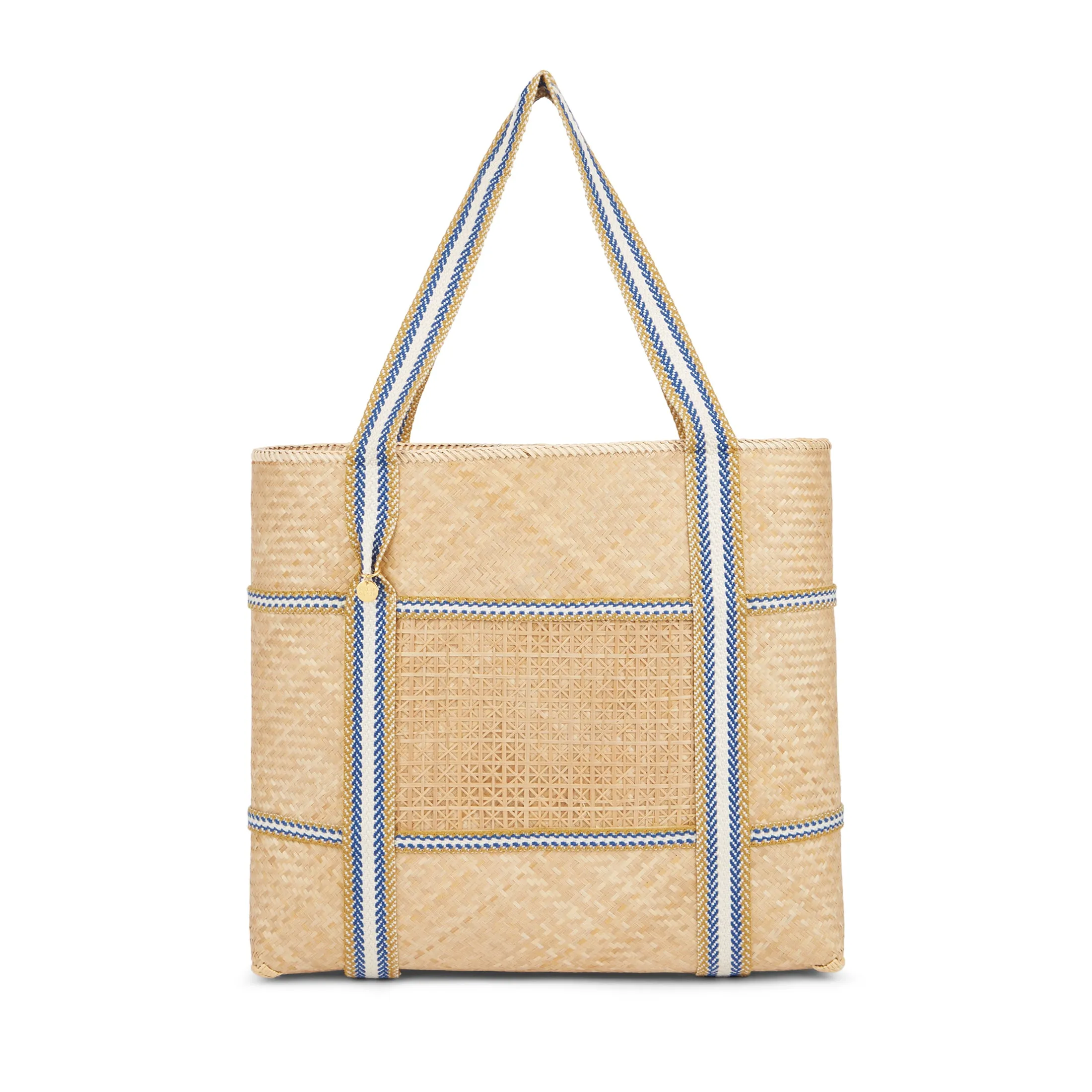 Malaka Medium Bamboo Tote Bag sold by Stelar