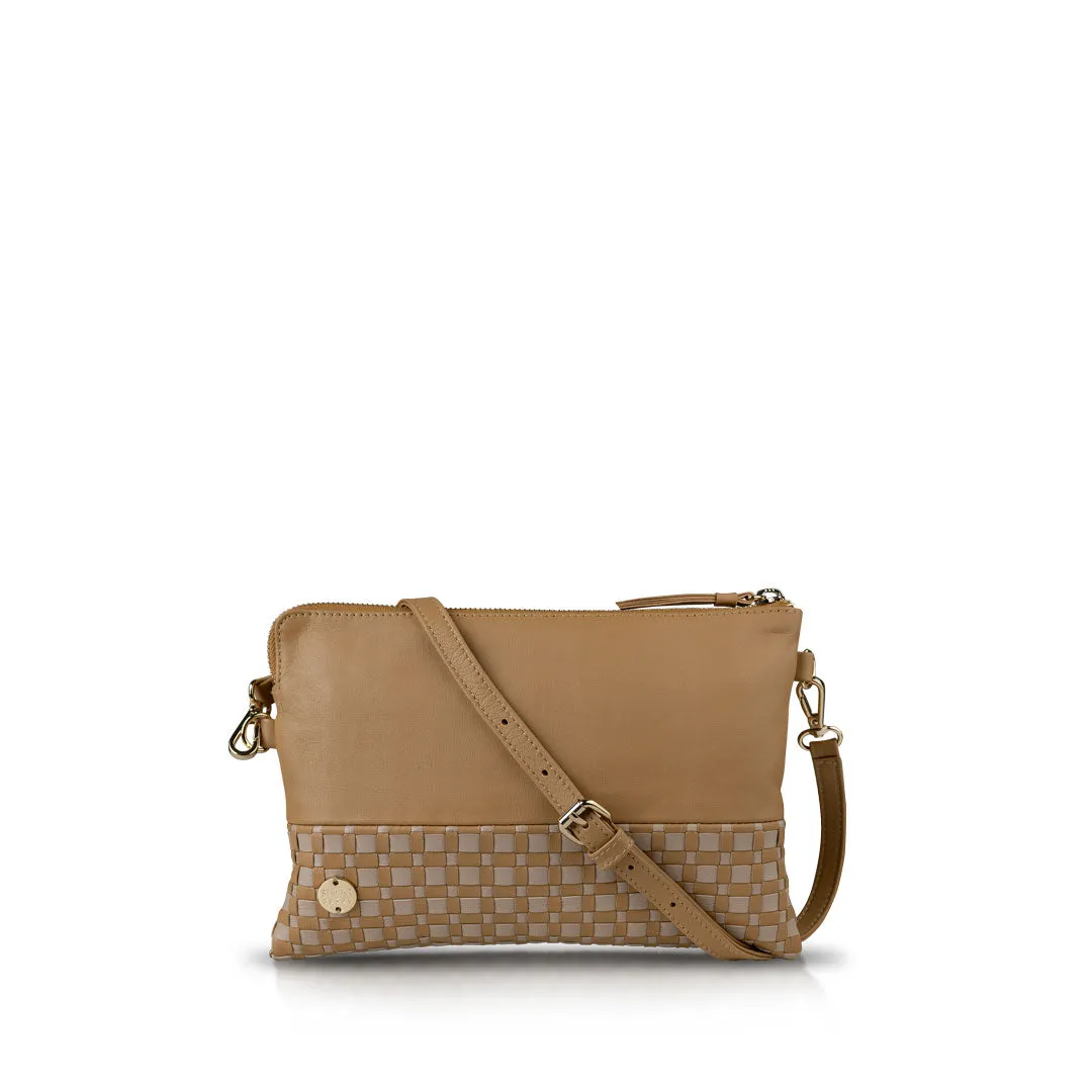 Palasari Leather Crossbody Pouch sold by Stelar