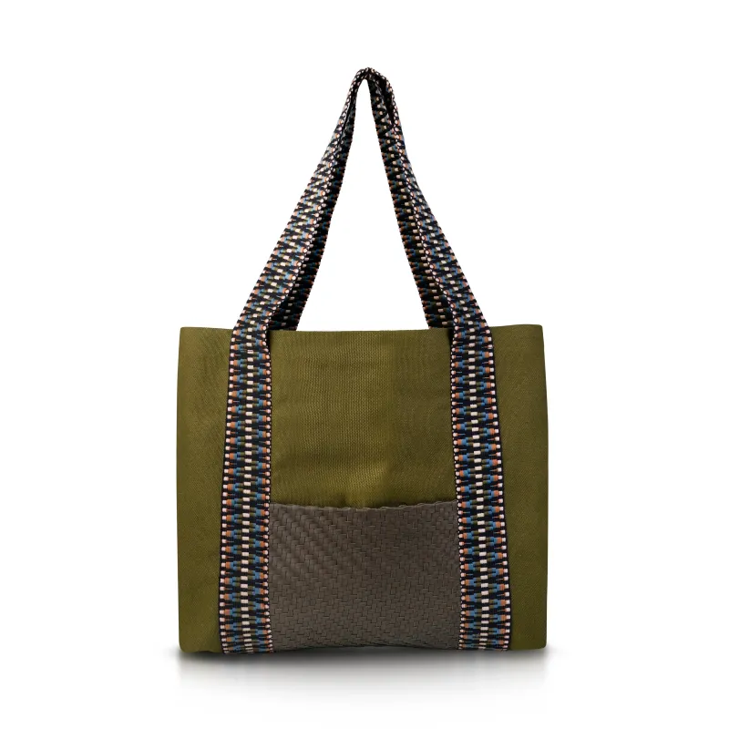 Pasar Shopper Bag – Dark Olive sold by Stelar