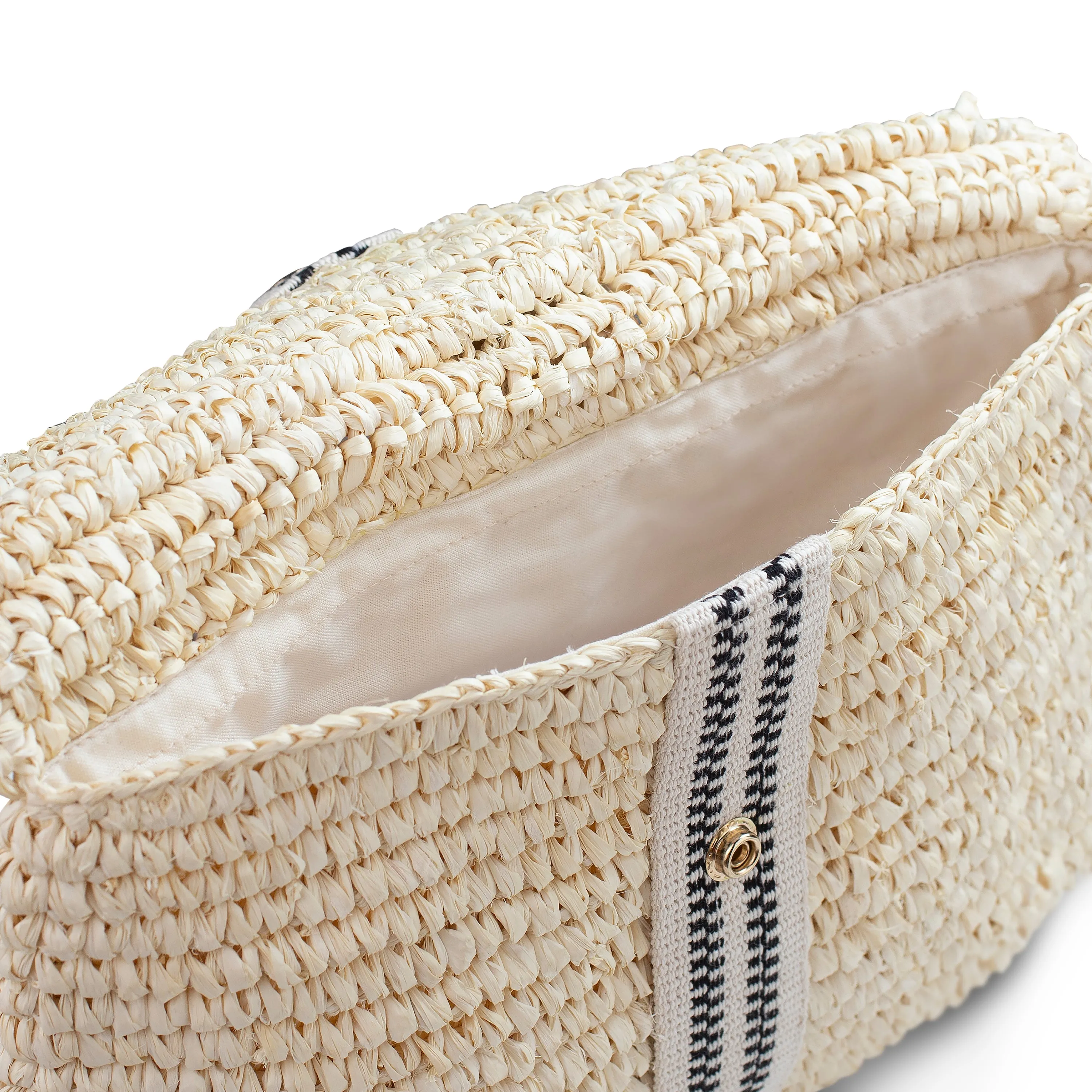 Savaya Raffia Clutch Bag sold by Stelar product image thumbnail 3