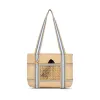 Malaka Small Bamboo Tote Bag sold by Stelar