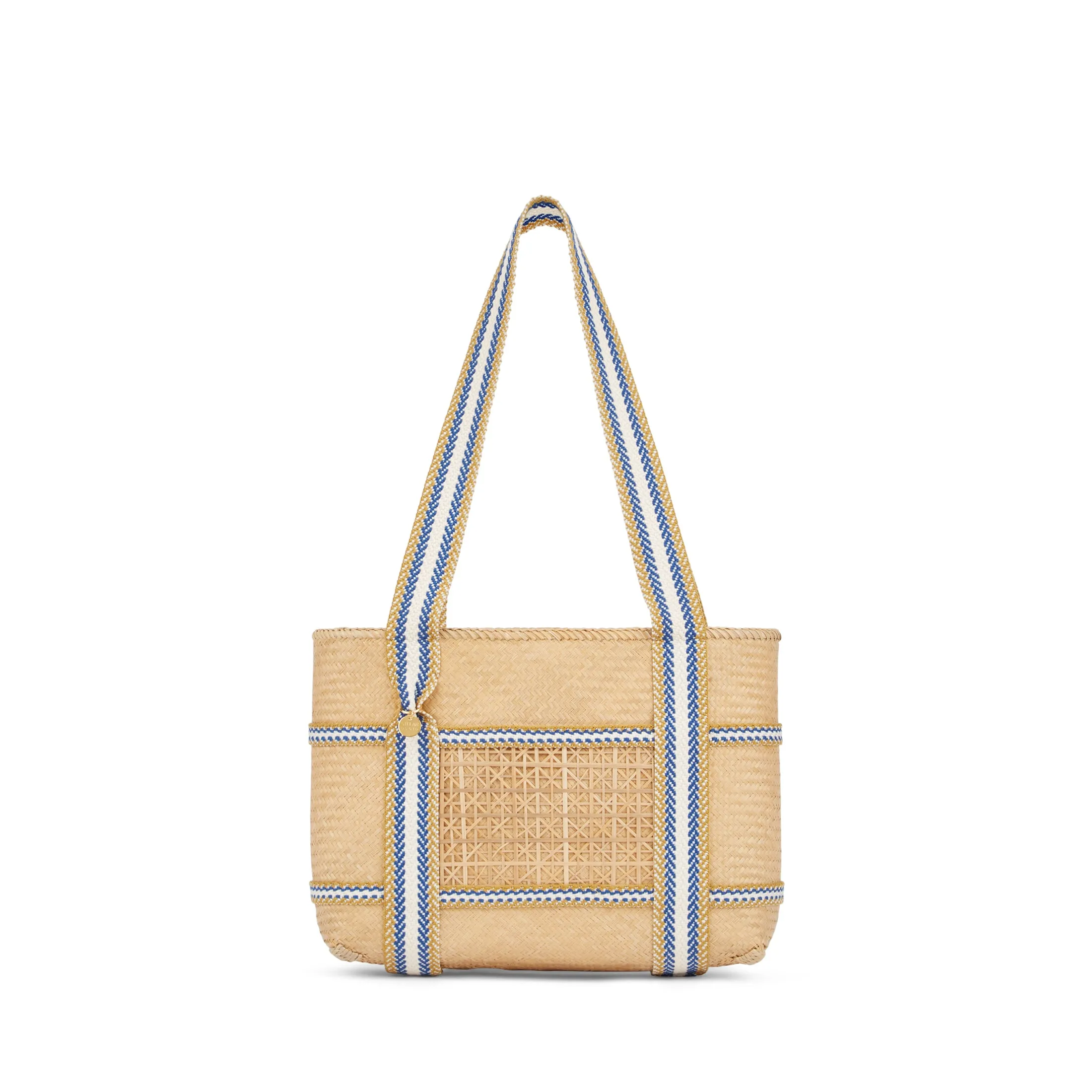 Malaka Small Bamboo Tote Bag sold by Stelar