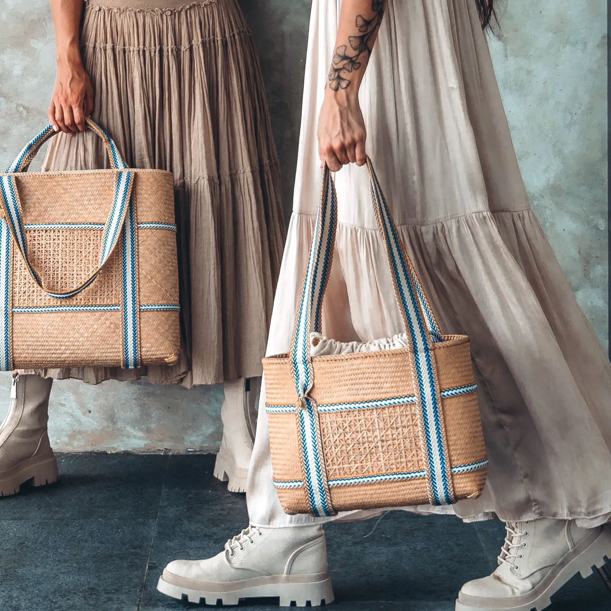 Malaka Small Bamboo Tote Bag sold by Stelar product image thumbnail 2