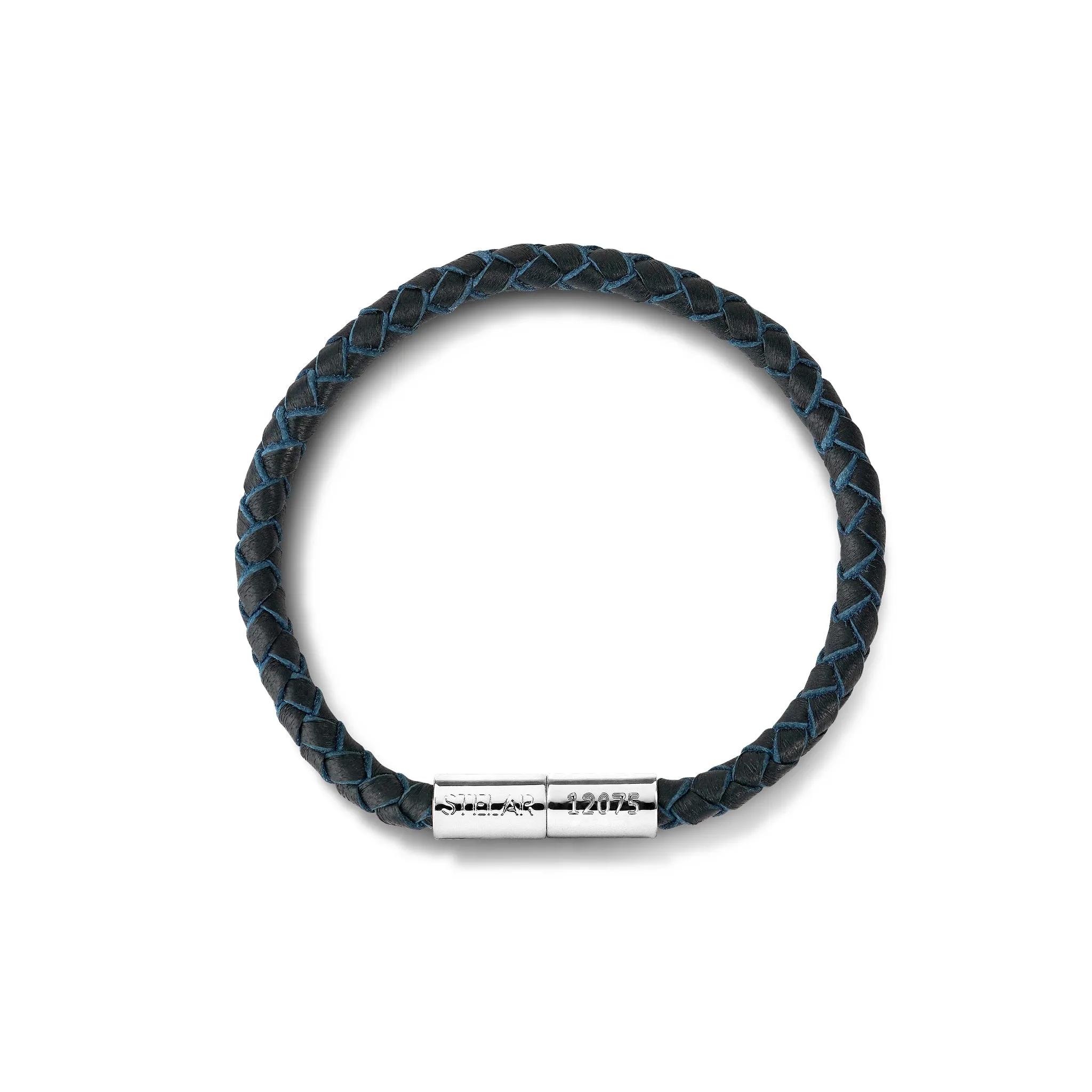 Teman Slim Leather Bracelet – Midnight Gold sold by Stelar product image thumbnail 2