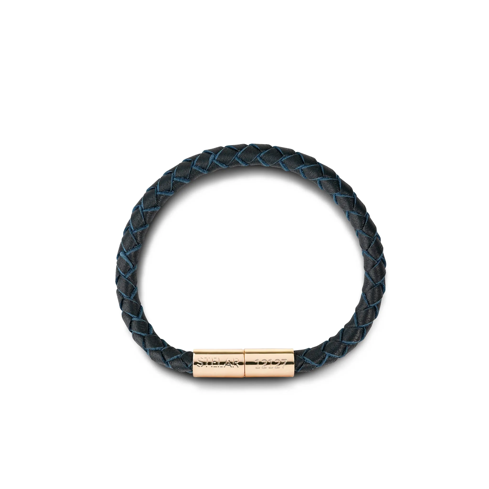 Teman Slim Leather Bracelet – Midnight sold by Stelar product image thumbnail 2