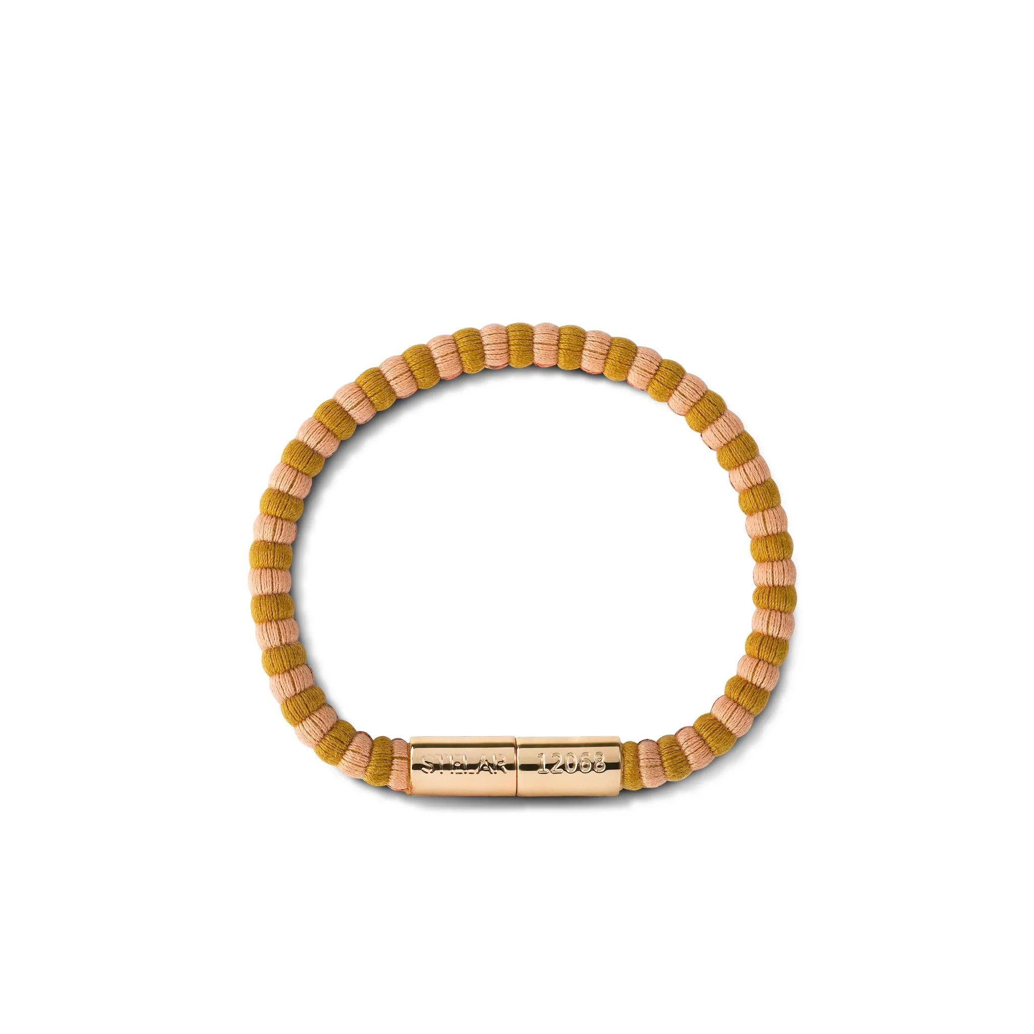 Teman Slim Jacquard Bracelet – Copper Stripe sold by Stelar product image thumbnail 2