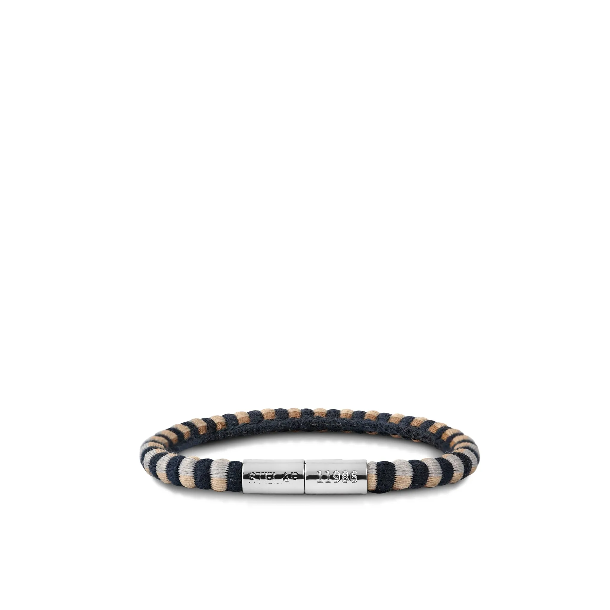Teman Slim Woven Jacquard Bracelet sold by Stelar