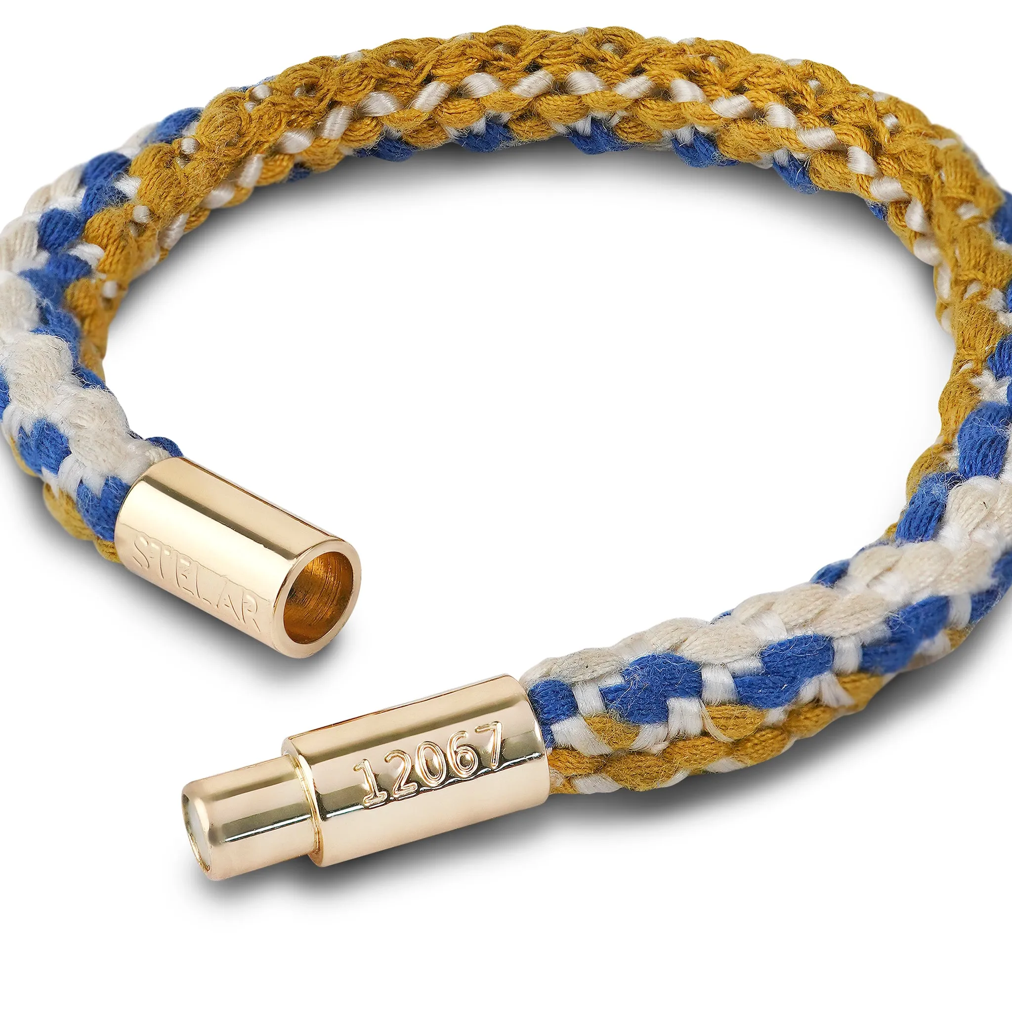 Teman Slim Jacquard Bracelet – Mariner sold by Stelar product image thumbnail 3