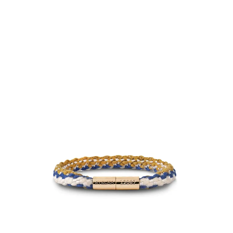 Teman Slim Jacquard Bracelet – Mariner sold by Stelar