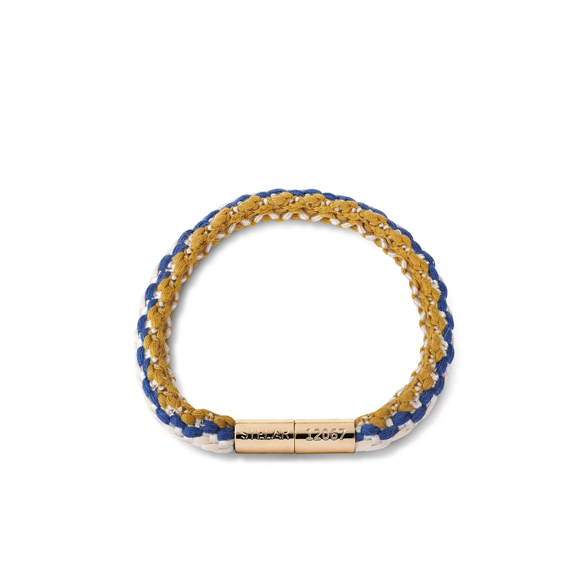 Teman Slim Jacquard Bracelet – Mariner sold by Stelar product image thumbnail 2