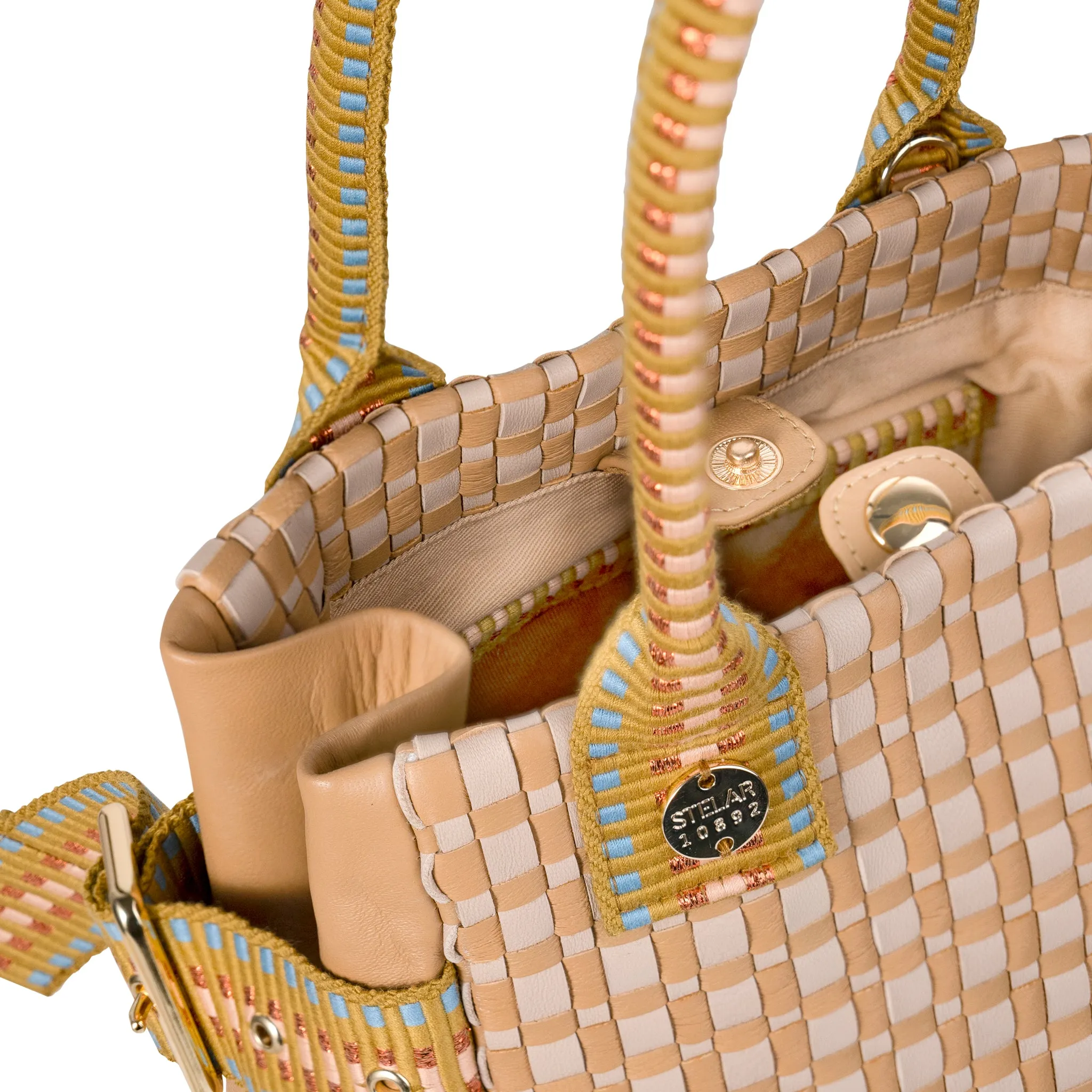 Kaba Mini Leather Tote Bag – Caramel sold by Stelar product image thumbnail 5