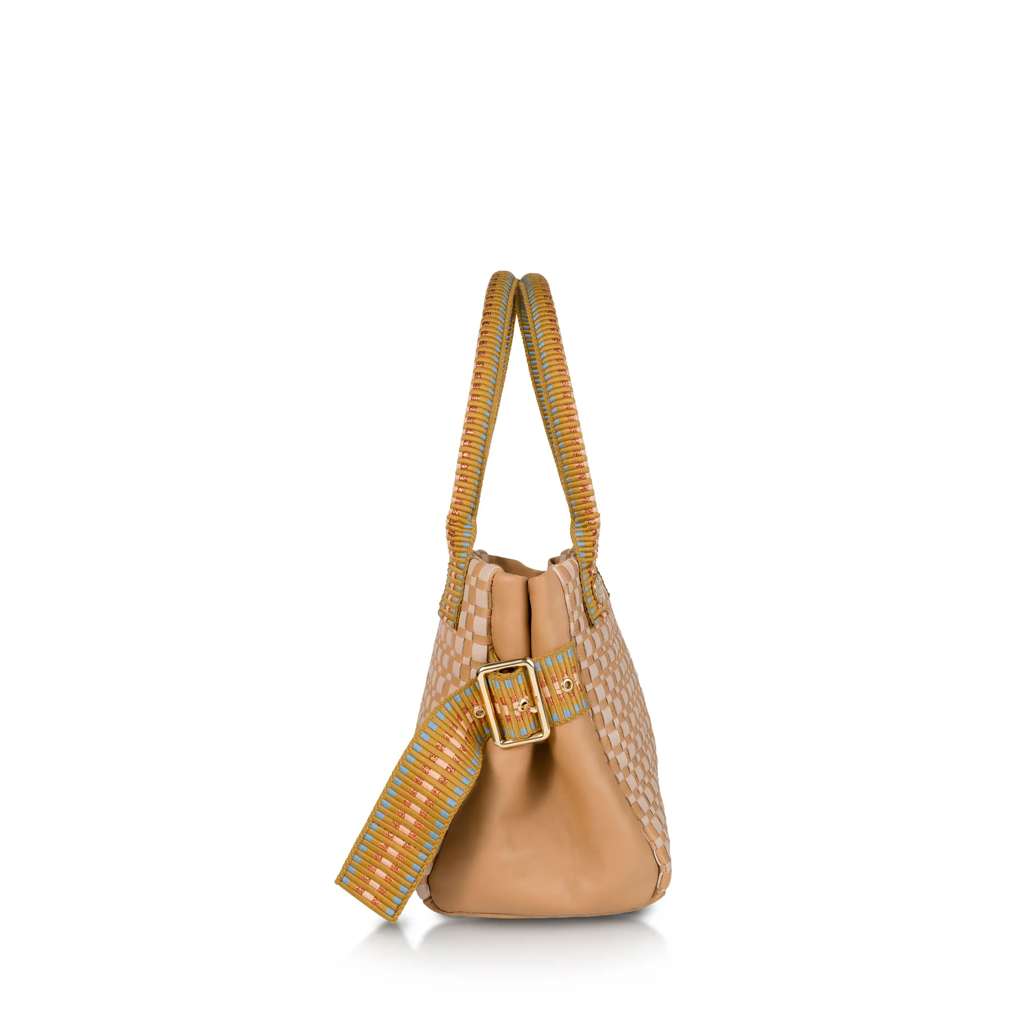 Kaba Mini Leather Tote Bag – Caramel sold by Stelar product image thumbnail 3