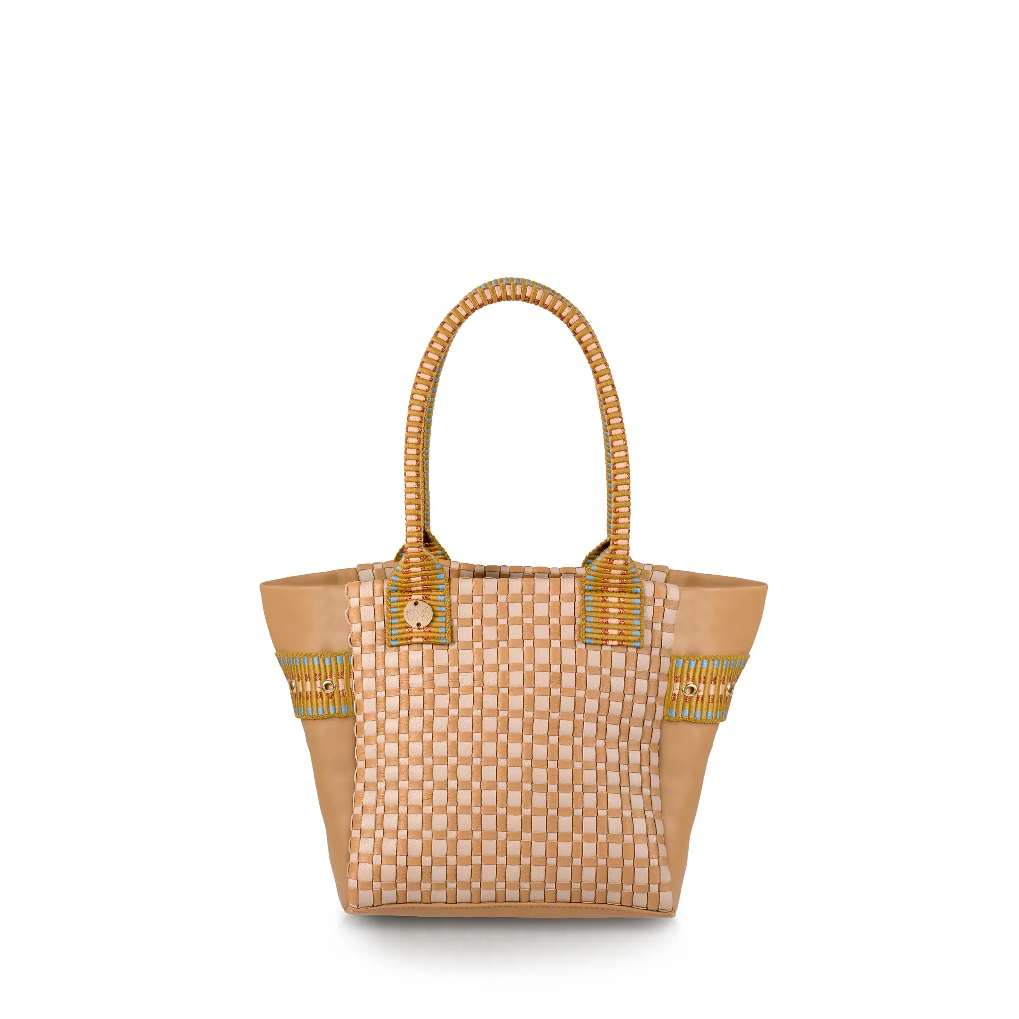 Kaba Mini Leather Tote Bag – Caramel sold by Stelar