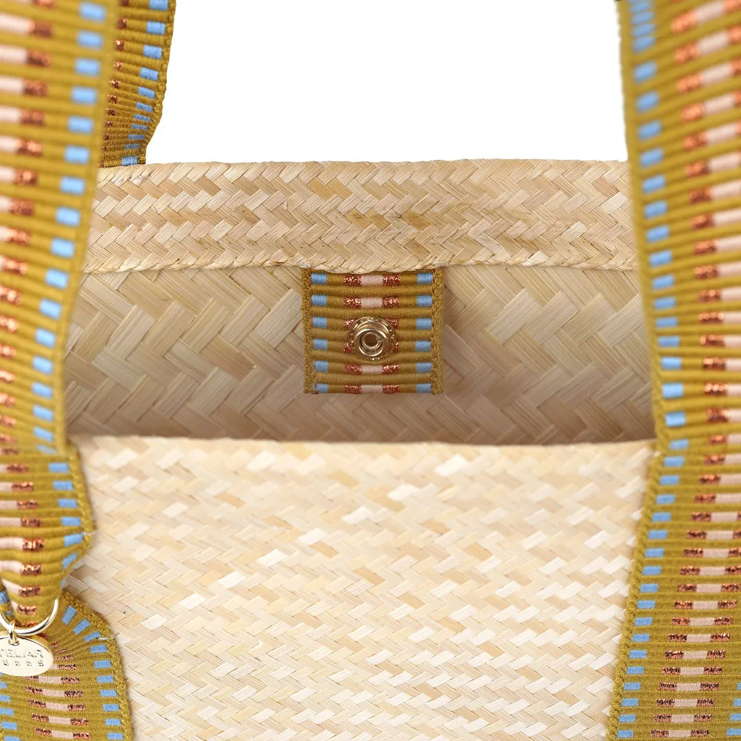 Siap Medium Tapered Tote Bag - Copper Stripe sold by Stelar product image thumbnail 4