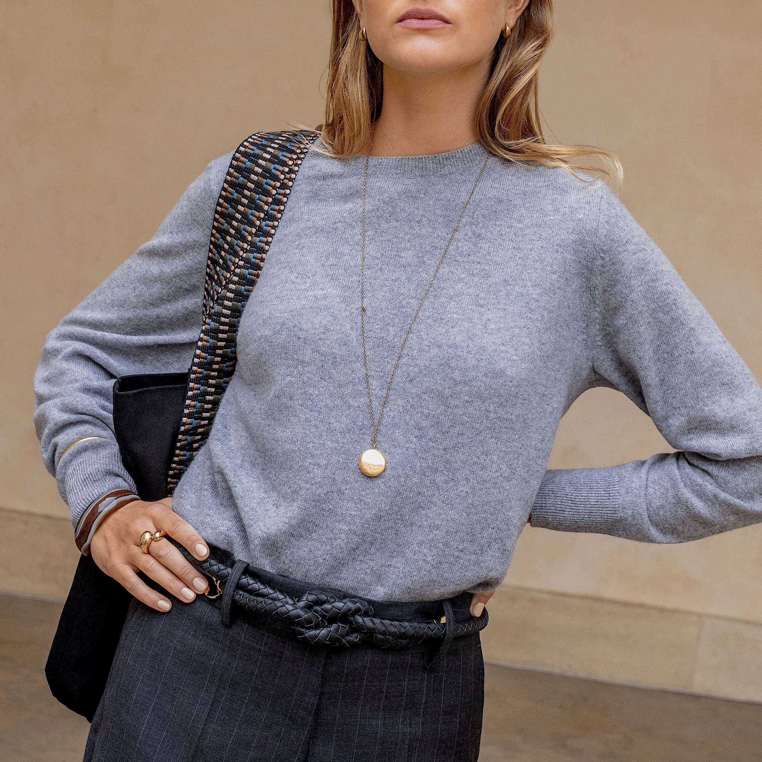 Meno Handwoven Leather Belt sold by Stelar product image thumbnail 2