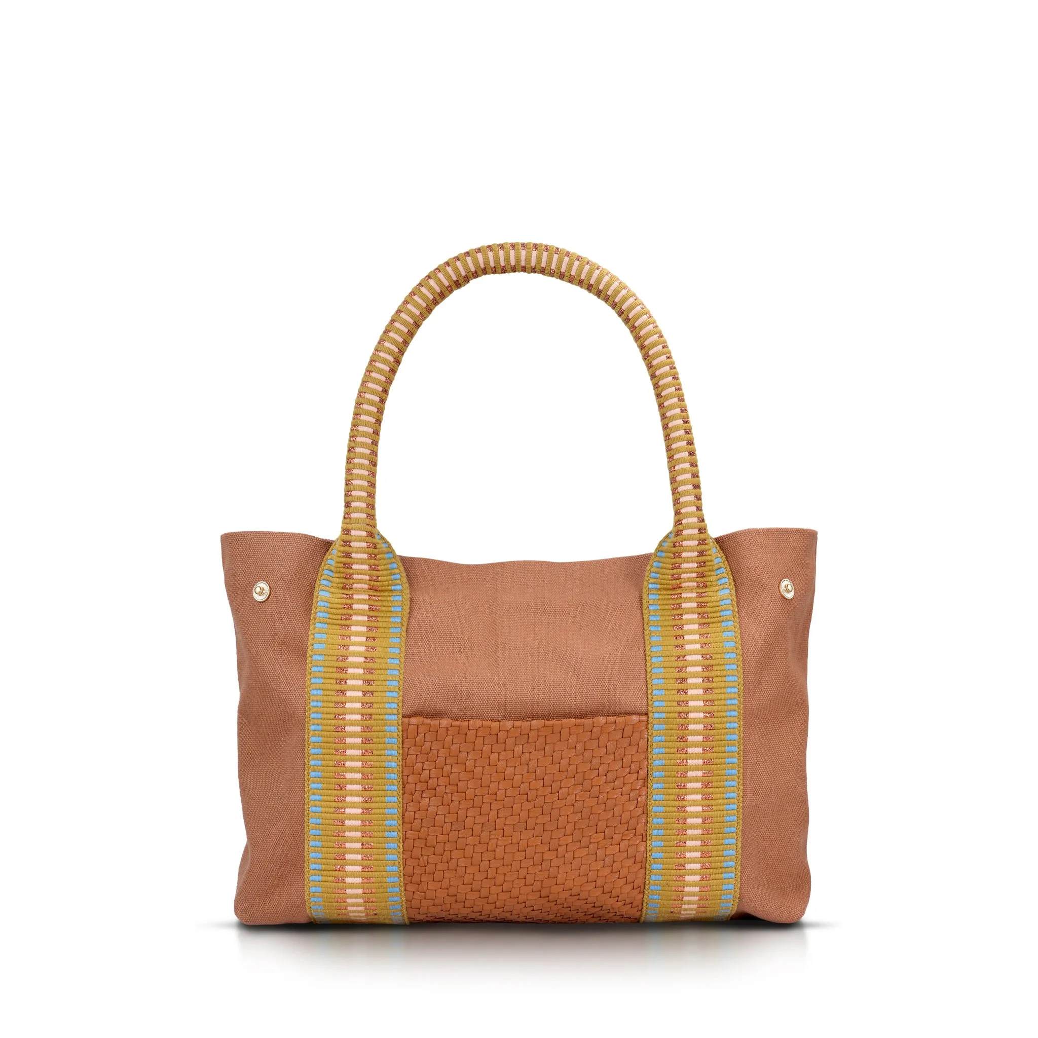 Ulu Mini Canvas and Leather Tote Bag sold by Stelar product image thumbnail 5