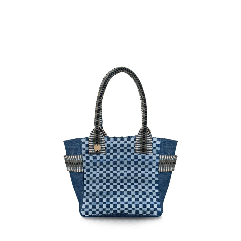 Kaba Mini Denim Tote Bag made by Stelar