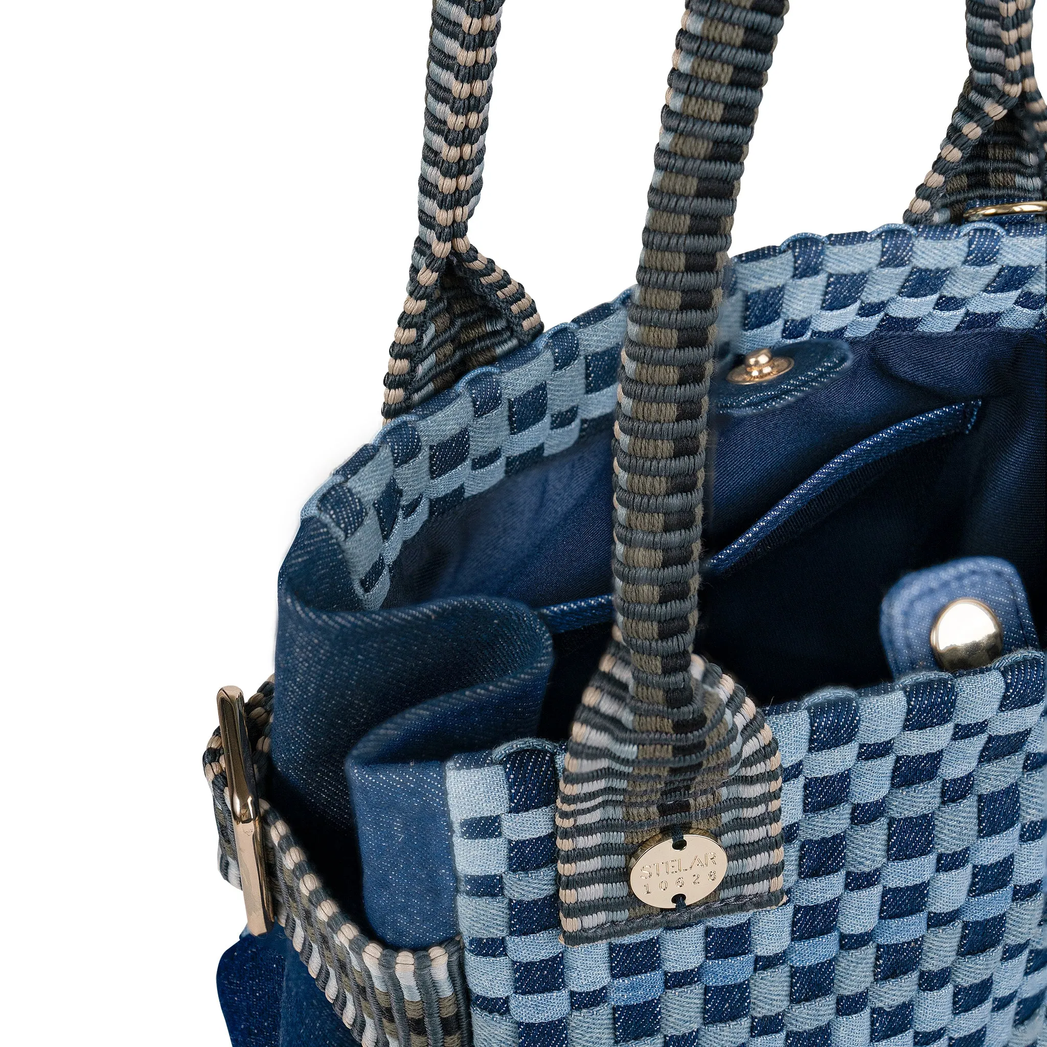 Kaba Mini Denim Tote Bag sold by Stelar product image thumbnail 5