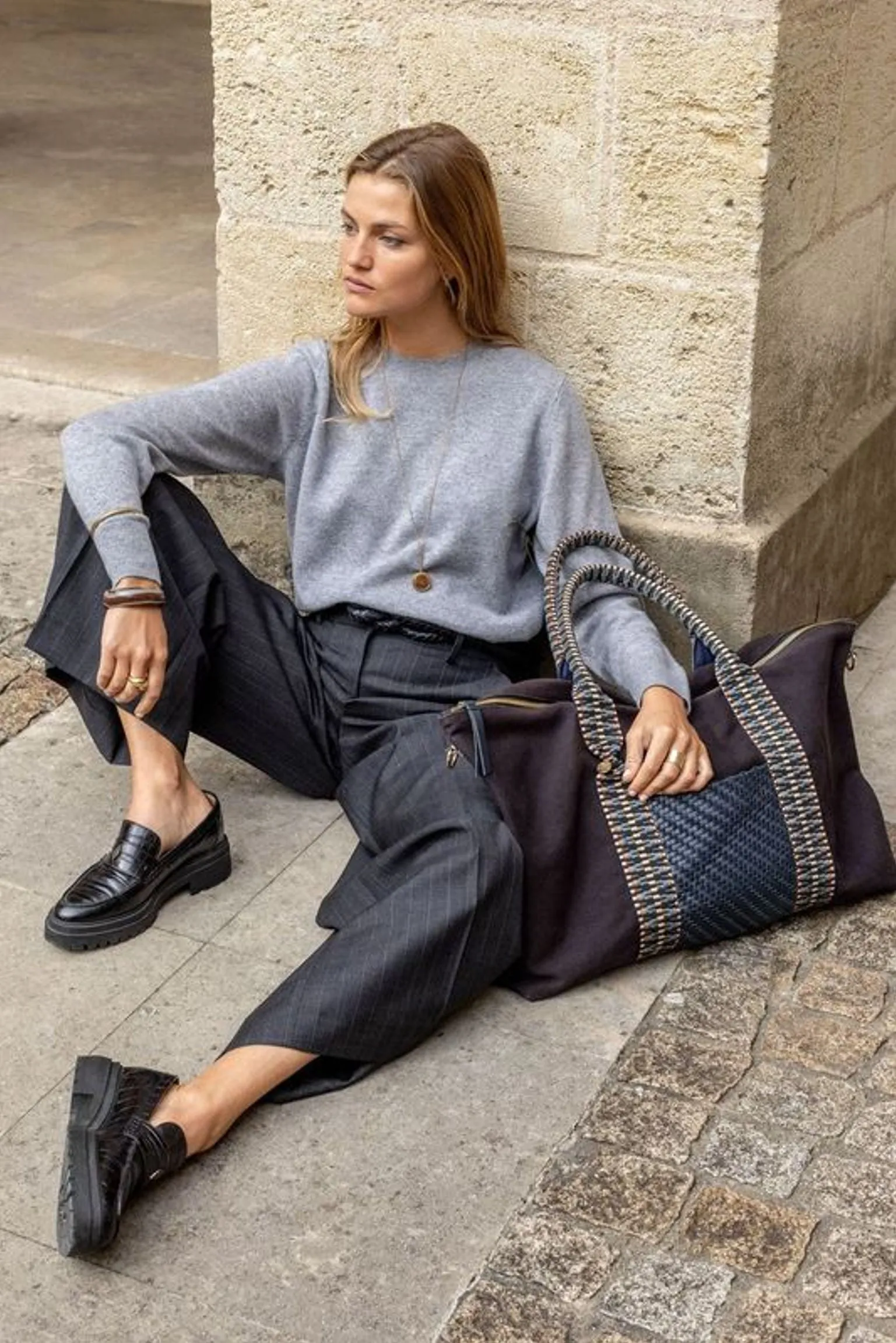 Sayan Canvas and Leather Weekend Bag sold by Stelar product image thumbnail 2