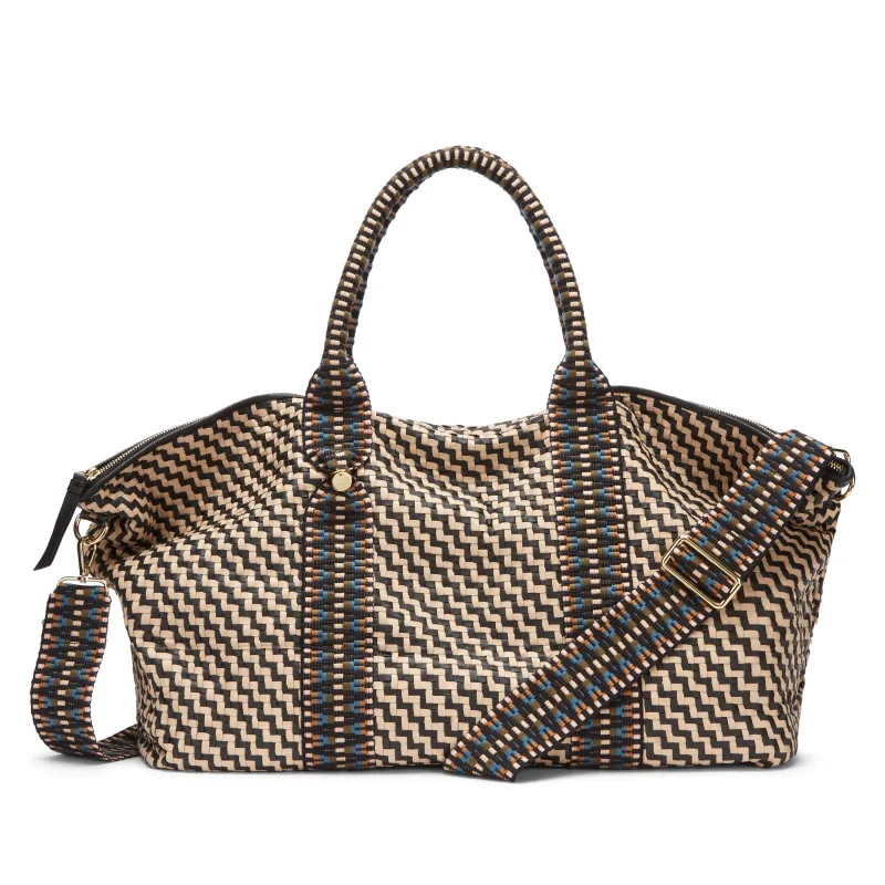 Saroka Leather Weekender Bag made by Stelar