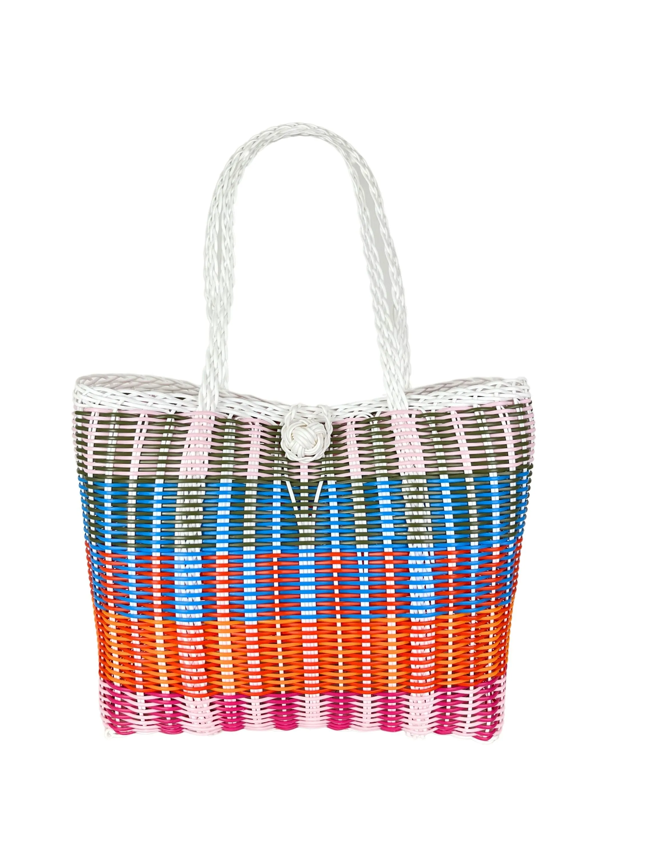 Extra Small | Lalie in Pinks / Blues / Oranges / White Handle sold by The Lilley Line