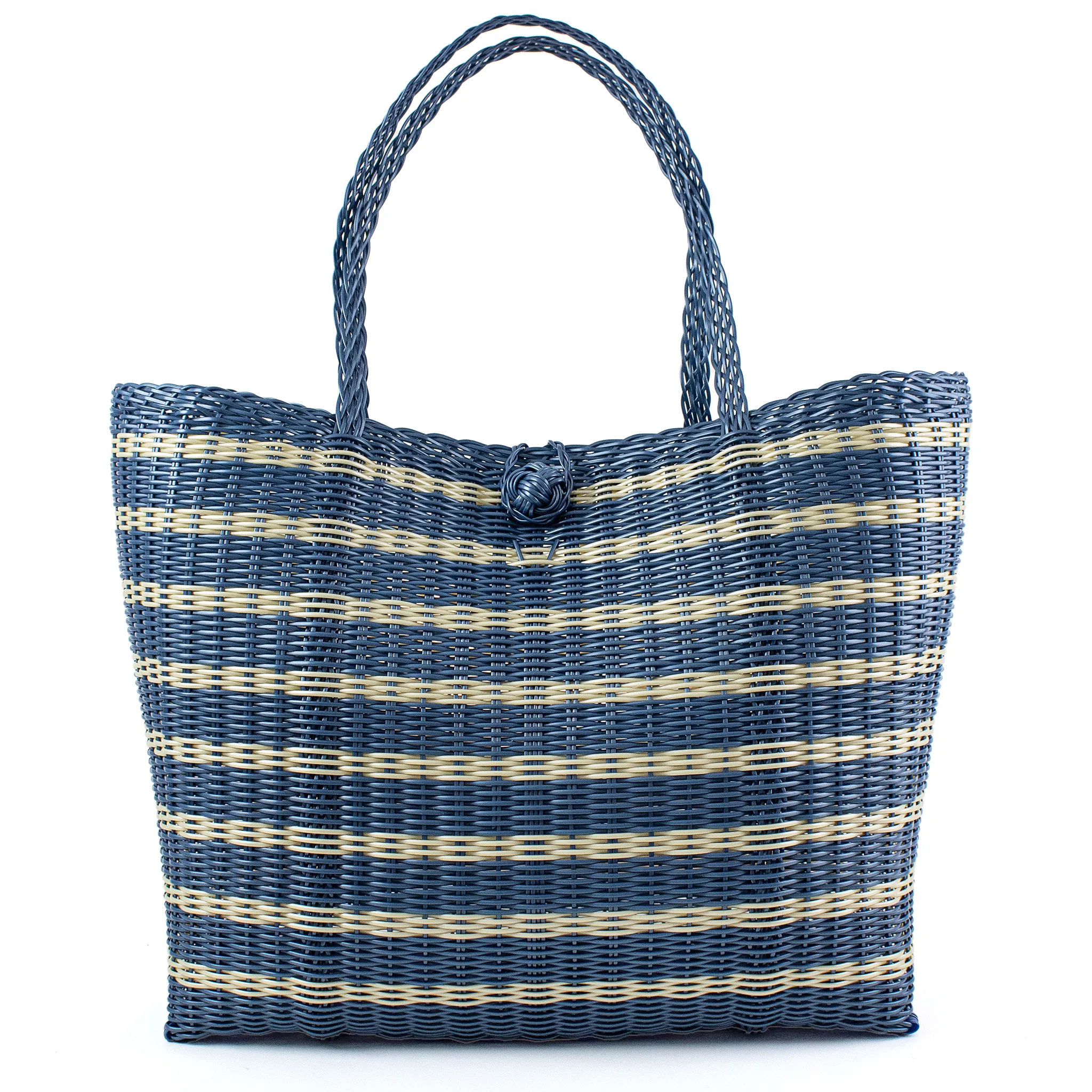 Medium | Sailor Stripe in Fog Blue sold by The Lilley Line