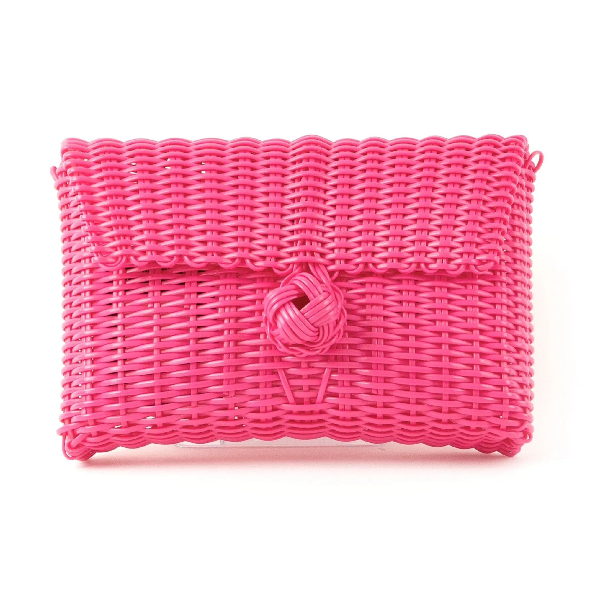 Clutch | Solid Hot Pink sold by The Lilley Line