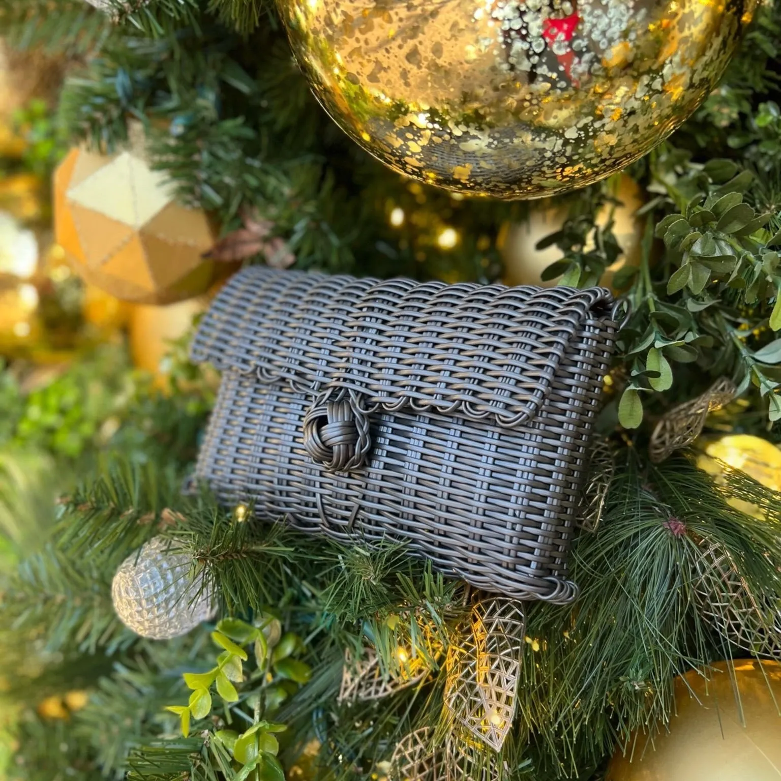 Clutch | Solid Dark Gray sold by The Lilley Line product image thumbnail 3