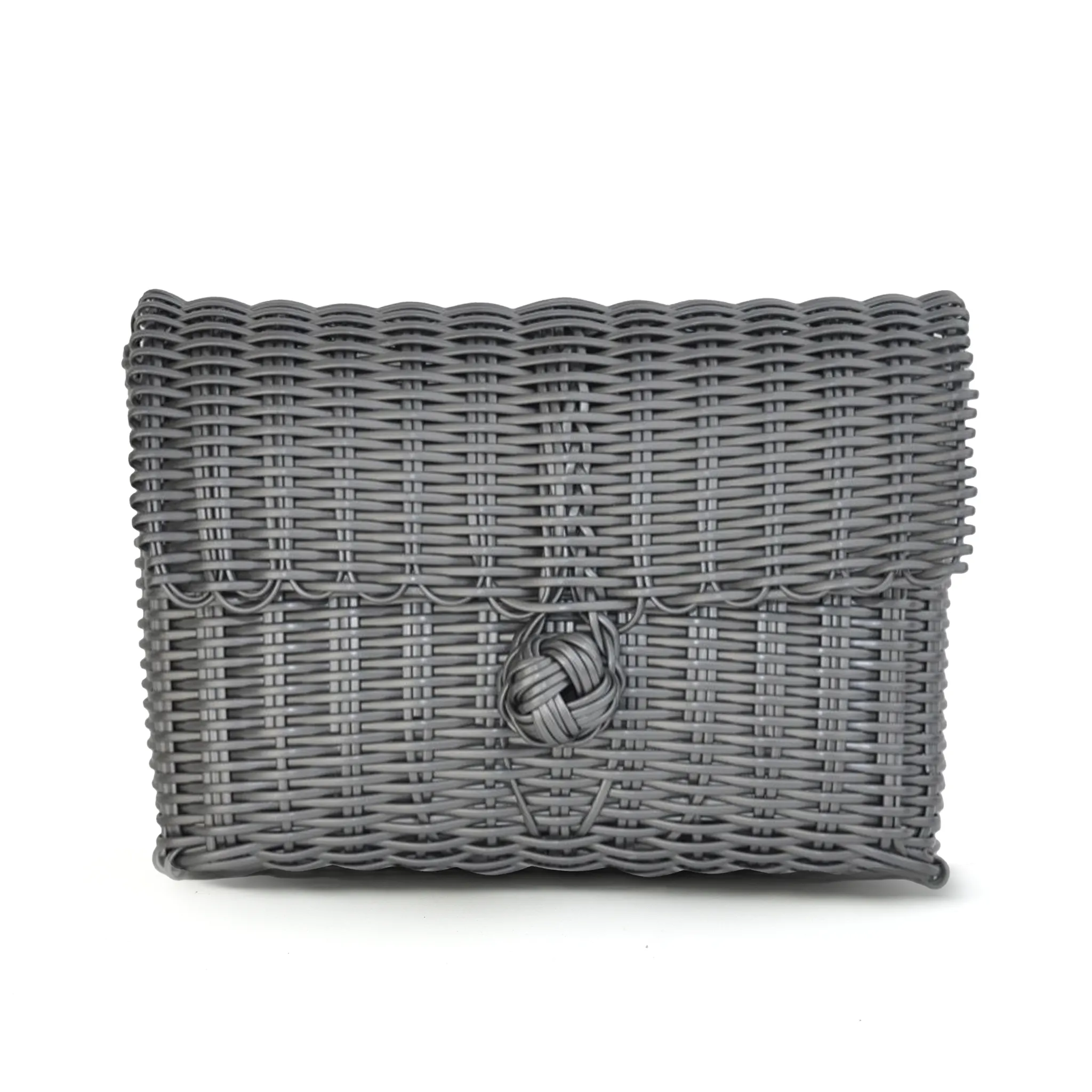 Clutch | Solid Dark Gray sold by The Lilley Line