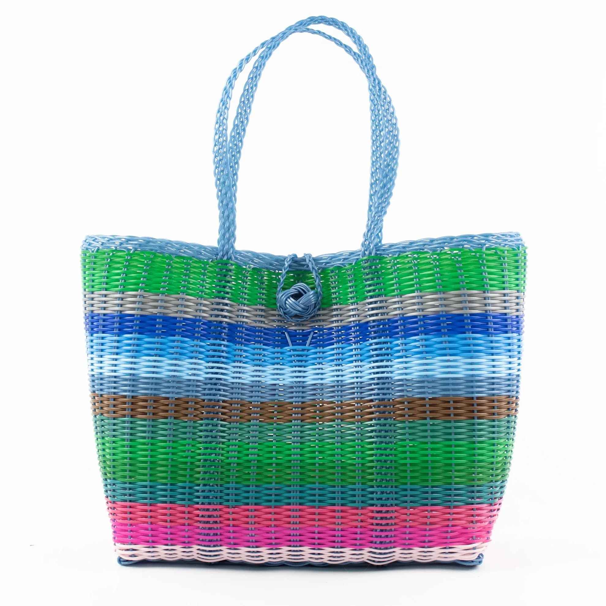 Small | Lined Paper Stripe in Bright Multi-Colors sold by The Lilley Line