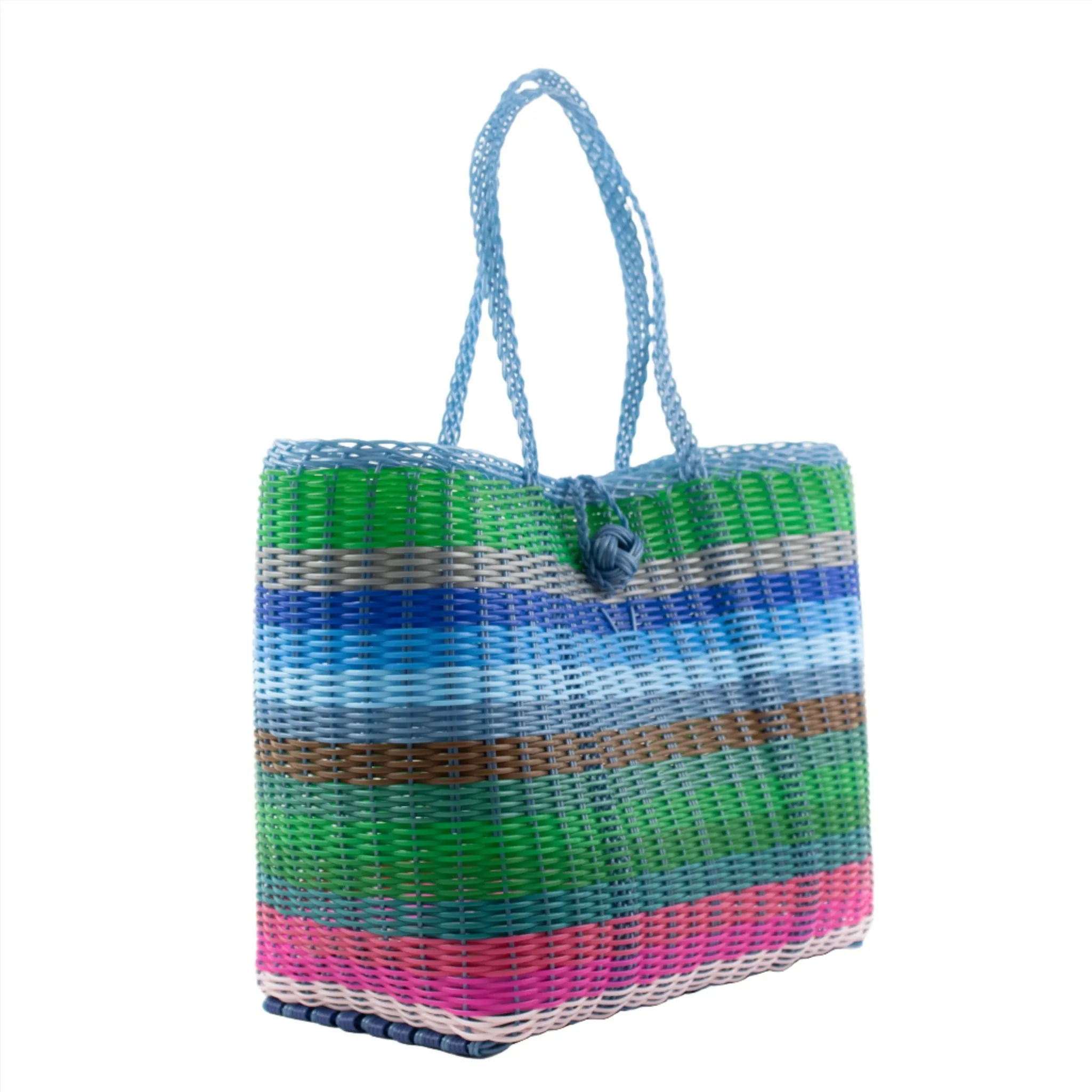 Small | Lined Paper Stripe in Bright Multi-Colors sold by The Lilley Line product image thumbnail 2