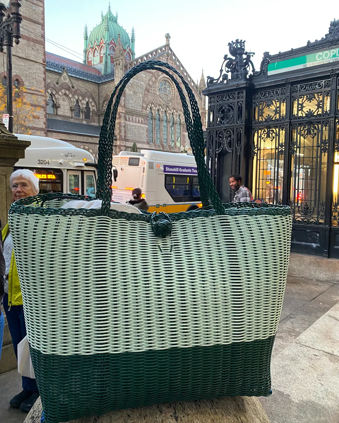 Medium | Rothko in Sea Glass / Evergreen sold by The Lilley Line product image thumbnail 5