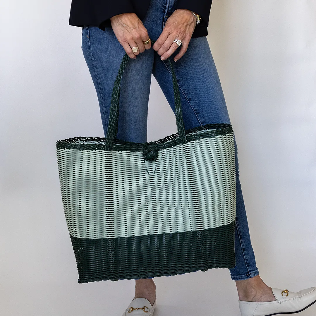 Medium | Rothko in Sea Glass / Evergreen sold by The Lilley Line product image thumbnail 4