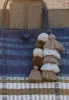 Flair Pom | Beige + White sold by The Lilley Line
