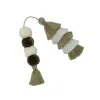 Flair Pom | Beige + White sold by The Lilley Line