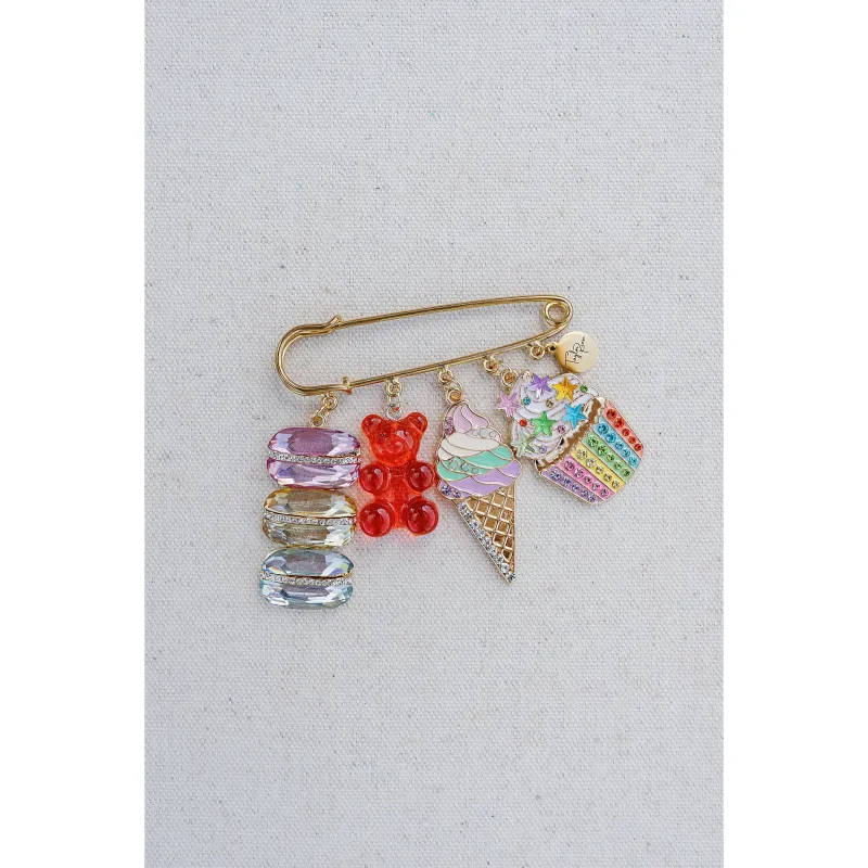 Taylor Reese x The Lilley Line Sweet Tooth Bag Charm sold by The Lilley Line